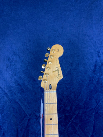 Fender Dealer Edition Player Strat in Black with Maple Neck & Gold Hardware