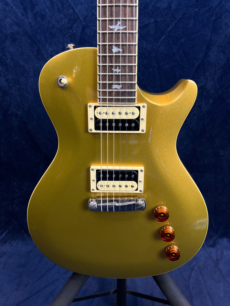 PRS SE Bernie Marsden Signature Or Métallisé Occasion avec Housse