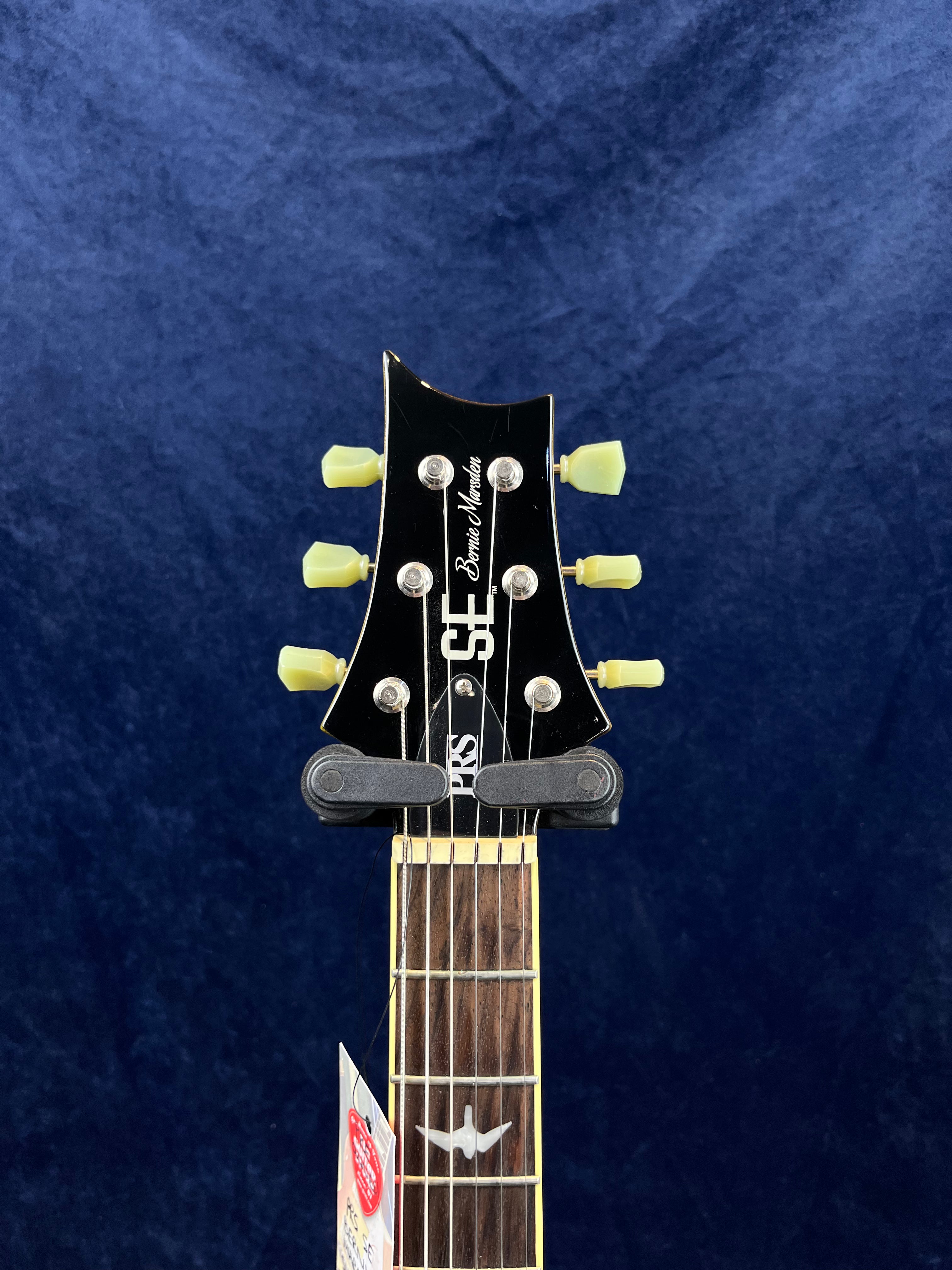 PRS SE Bernie Marsden Signature Or Métallisé Occasion avec Housse
