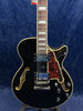 D'Angelico Premier SS Semi-Hollow Electric Guitar in Black Pre-owned