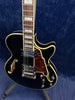 D'Angelico Premier SS Semi-Hollow Electric Guitar in Black Pre-owned