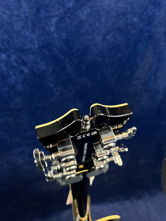 D'Angelico Premier SS Semi-Hollow Electric Guitar in Black Pre-owned