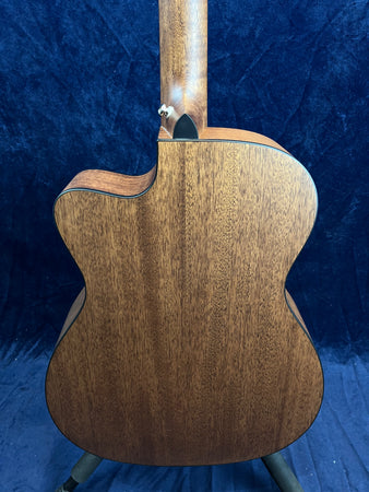 Cort Pure OCMF All Solid Concert Electro Acoustic in Mahogany Pre-owned with case