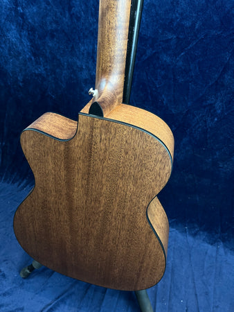 Cort Pure OCMF All Solid Concert Electro Acoustic in Mahogany Pre-owned with case