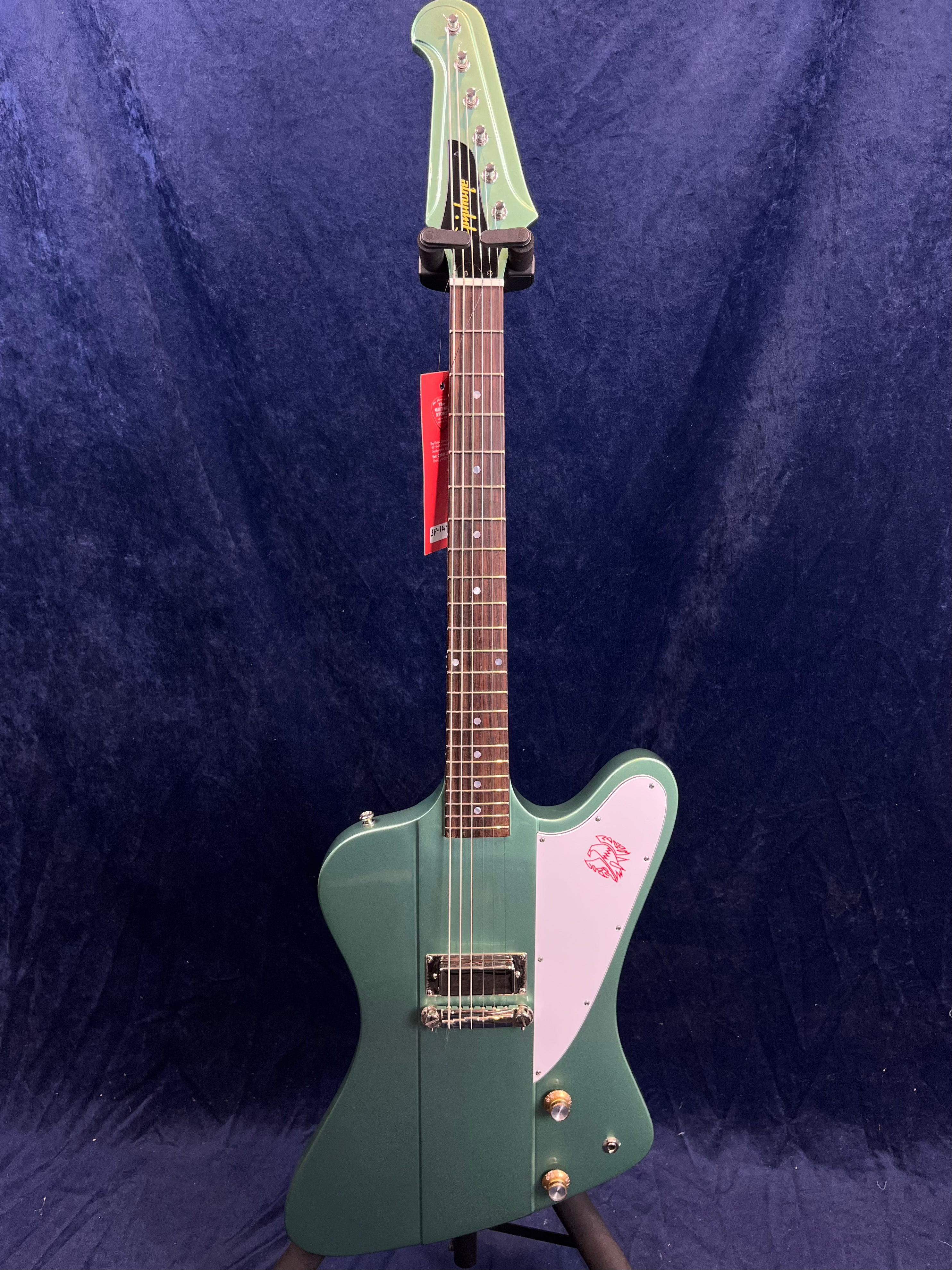Epiphone Firebird I 1963 IGC vert Inverness d'occasion avec étui rigide