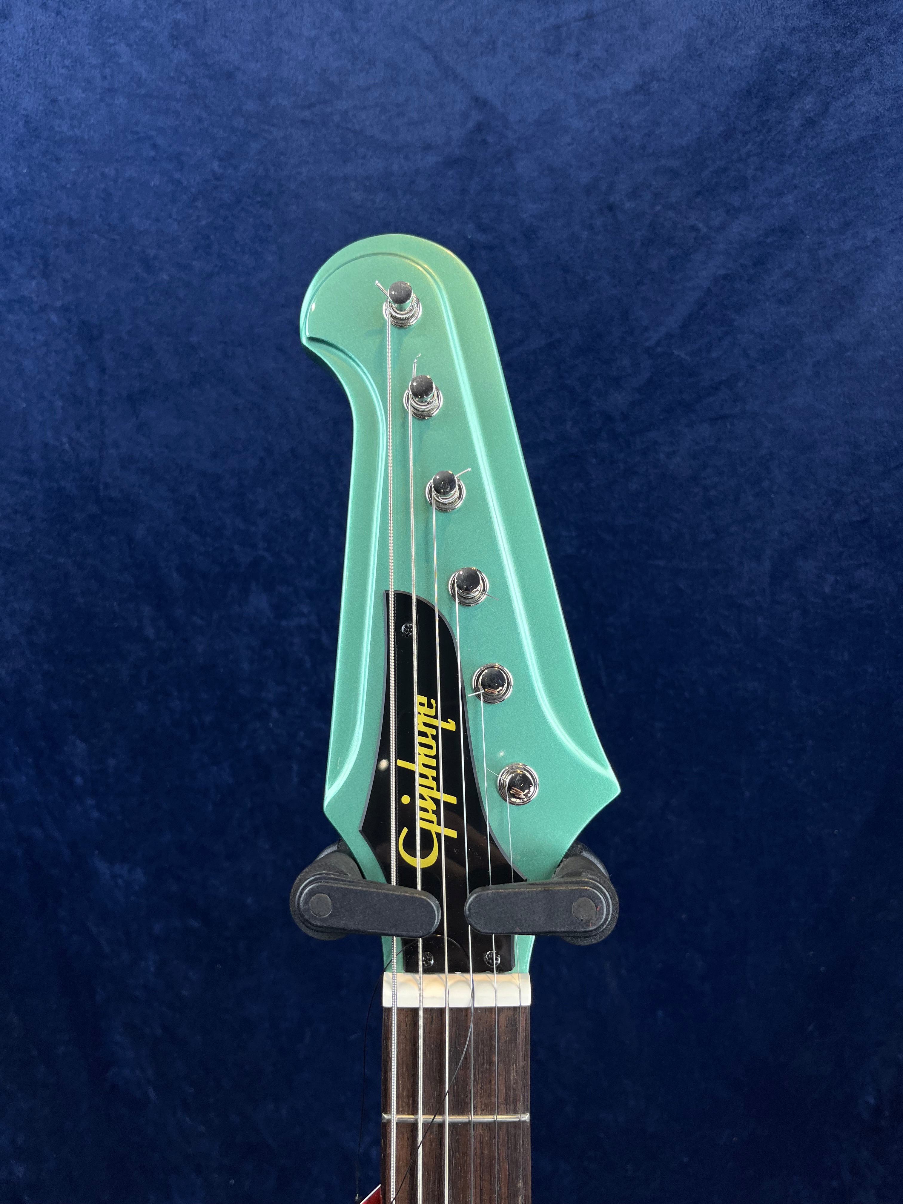 Epiphone Firebird I 1963 IGC vert Inverness d'occasion avec étui rigide