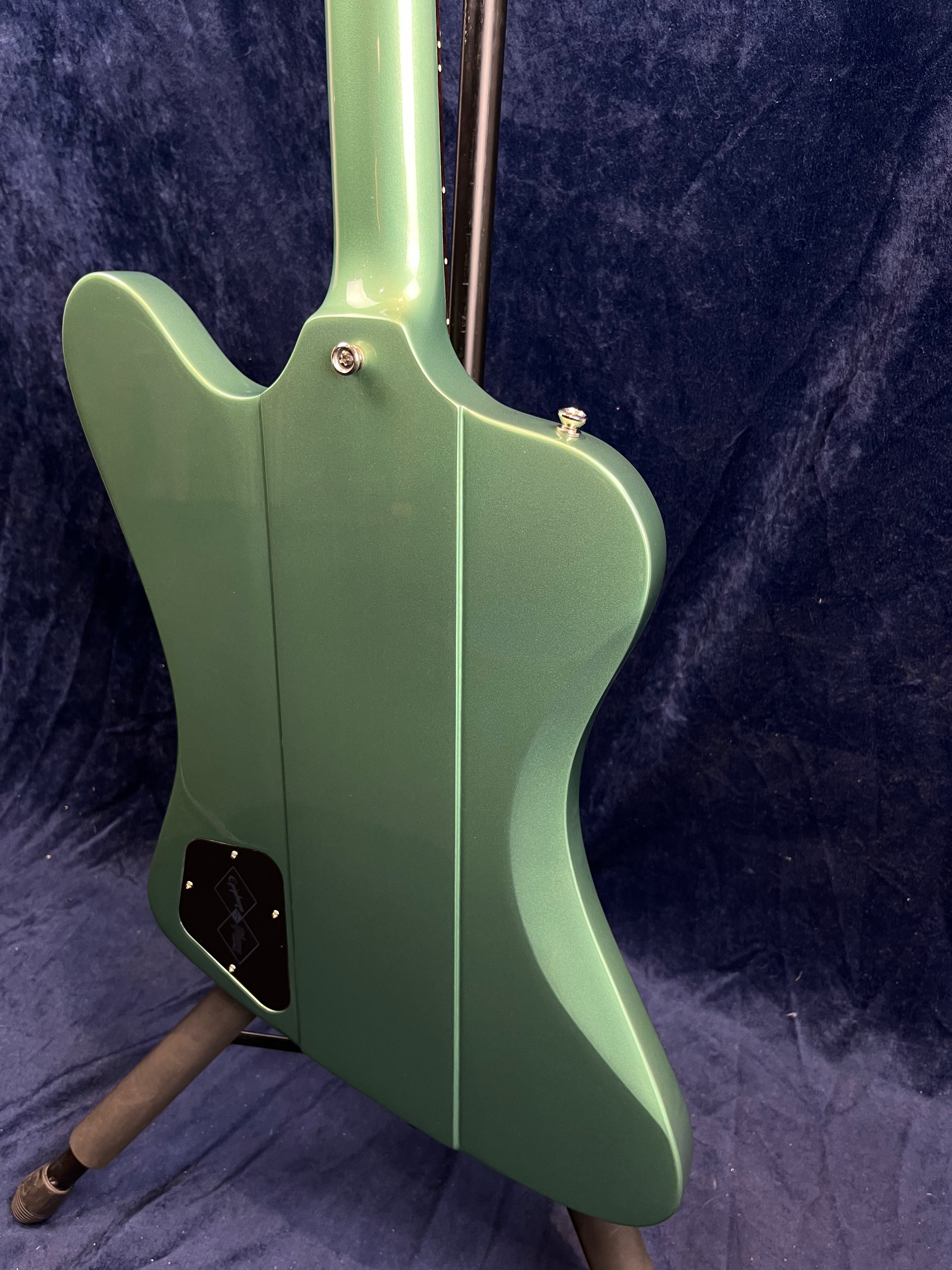 Epiphone Firebird I 1963 IGC vert Inverness d'occasion avec étui rigide