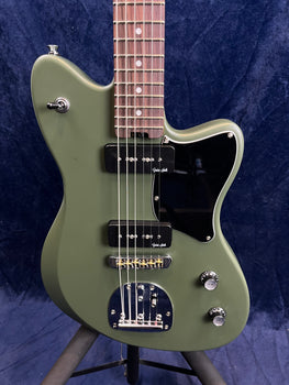 Gordon Smith Gatsby Electric Guitar in Drab Olive Green