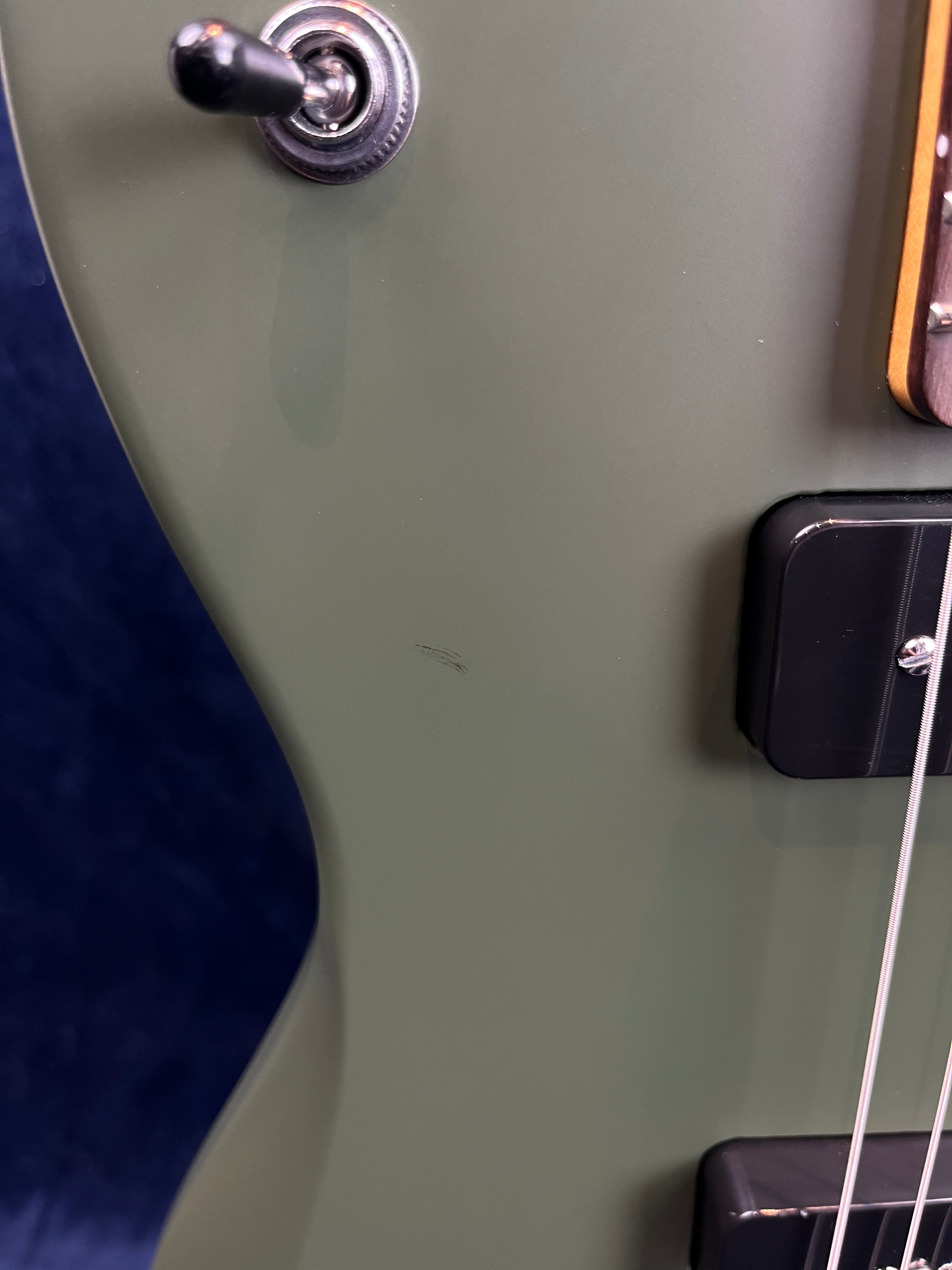 Gordon Smith Gatsby Electric Guitar in Drab Olive Green