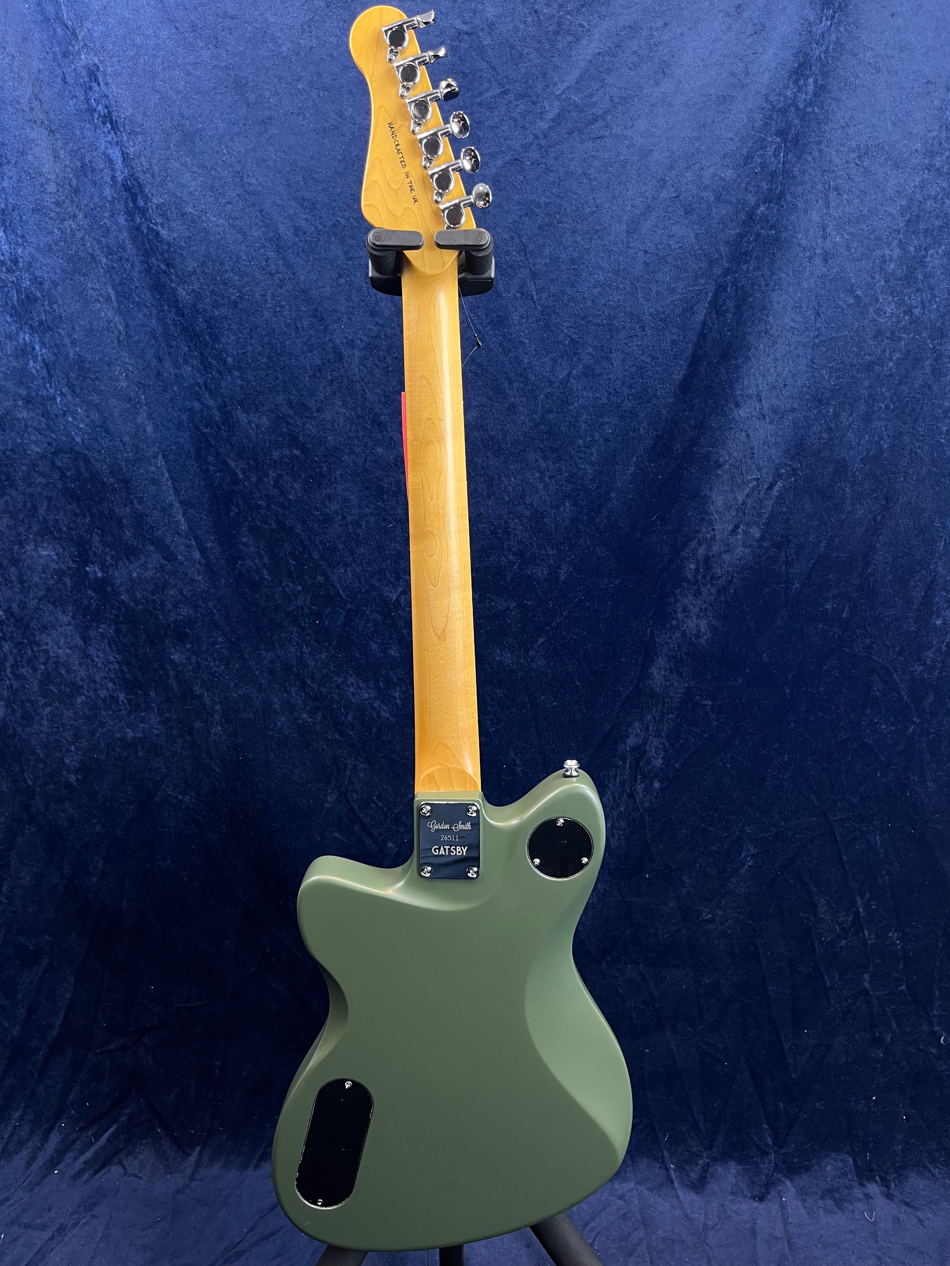 Gordon Smith Gatsby Electric Guitar in Drab Olive Green