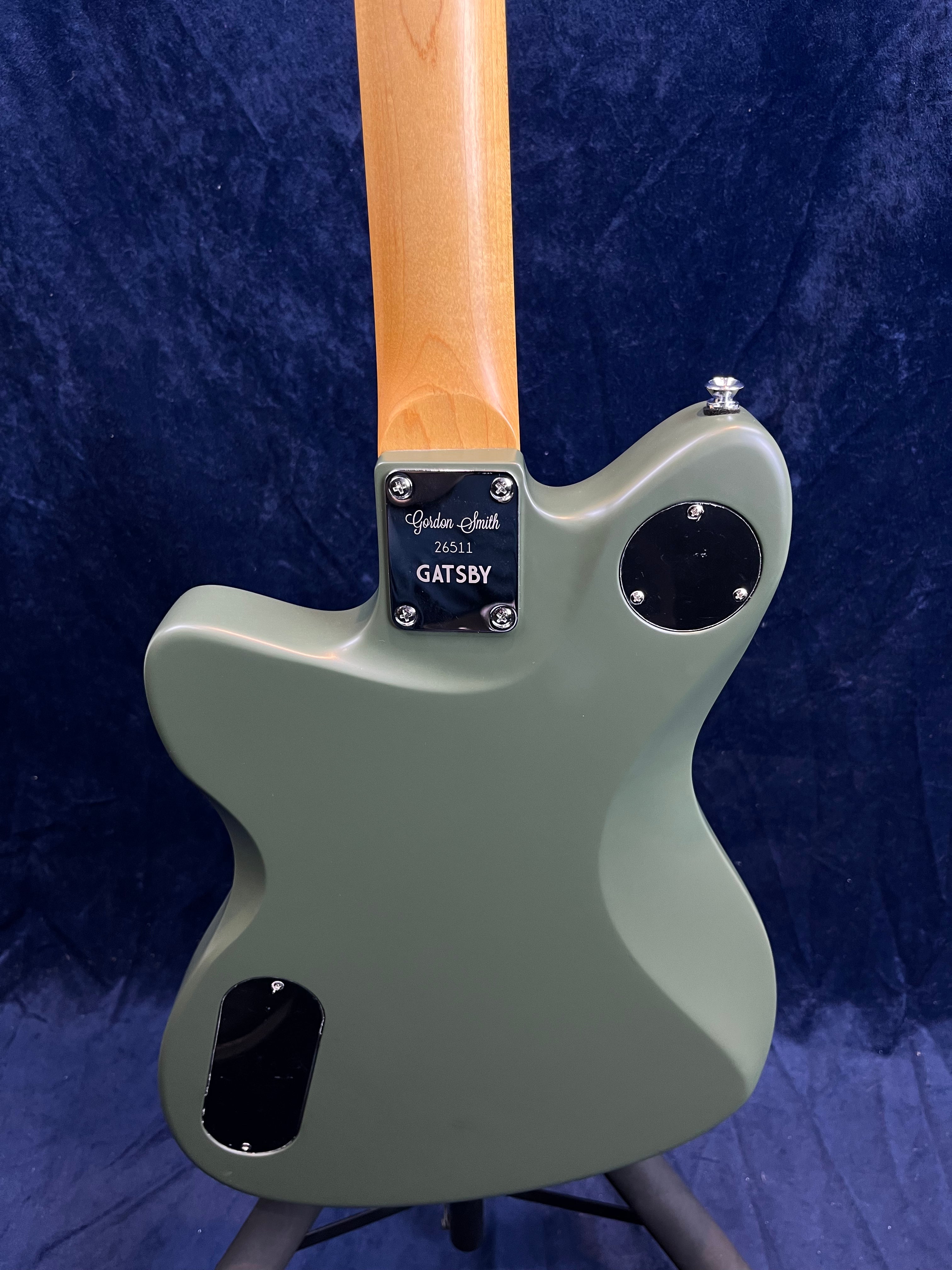 Gordon Smith Gatsby Electric Guitar in Drab Olive Green