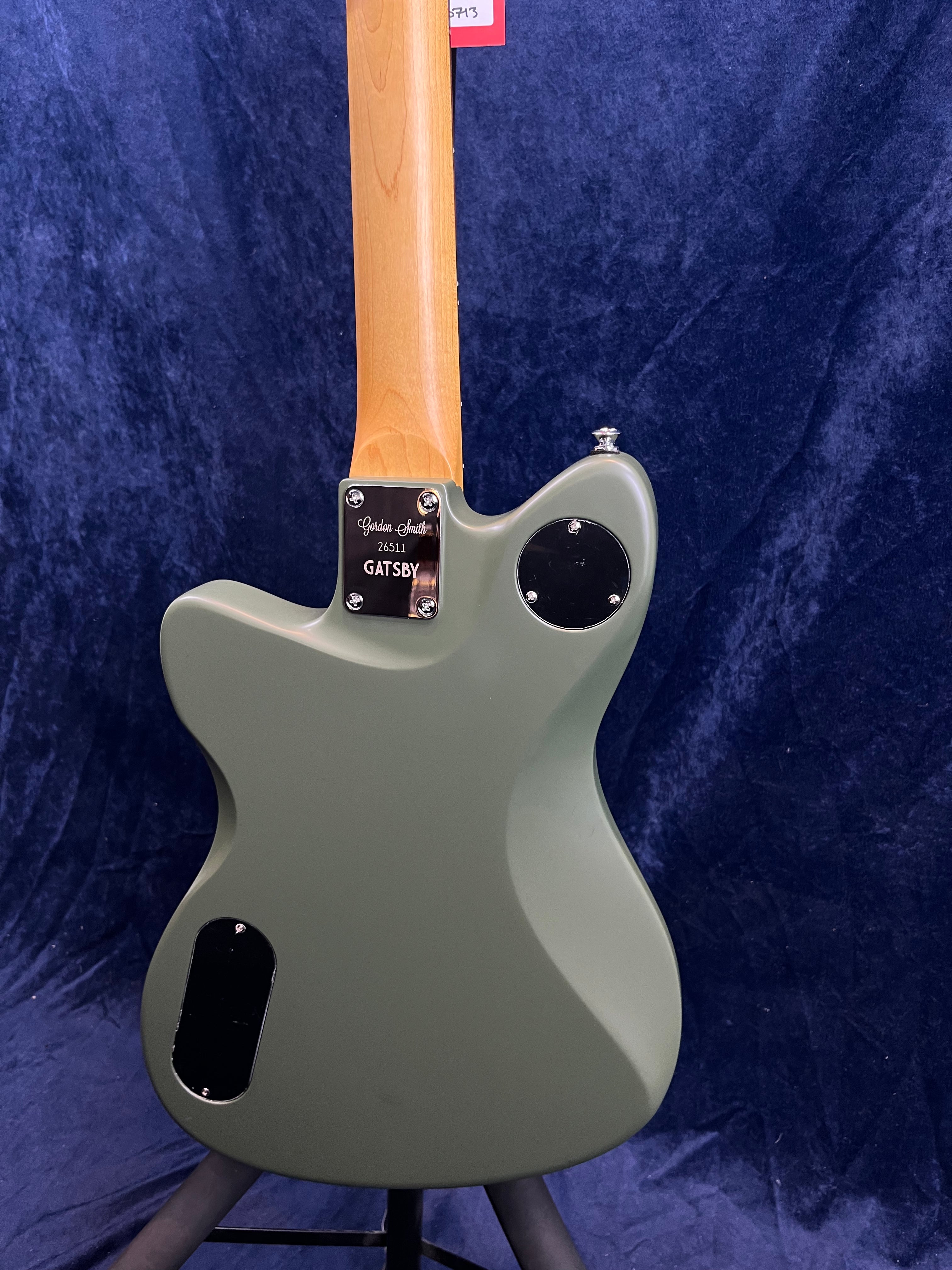 Gordon Smith Gatsby Electric Guitar in Drab Olive Green