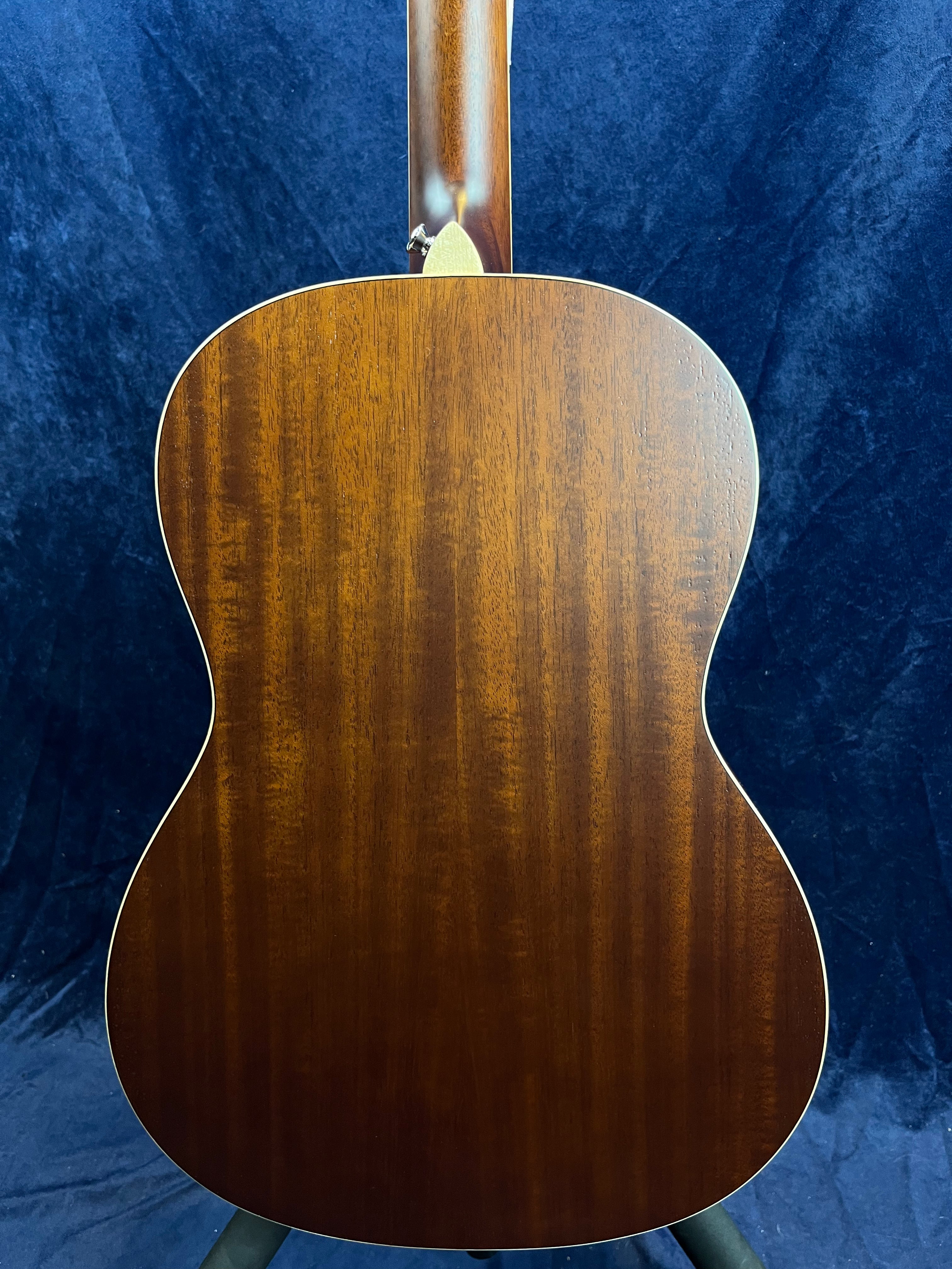 Auden Tobacco Series Julia Électro-acoustique corps plein en Tobacco Burst Satin
