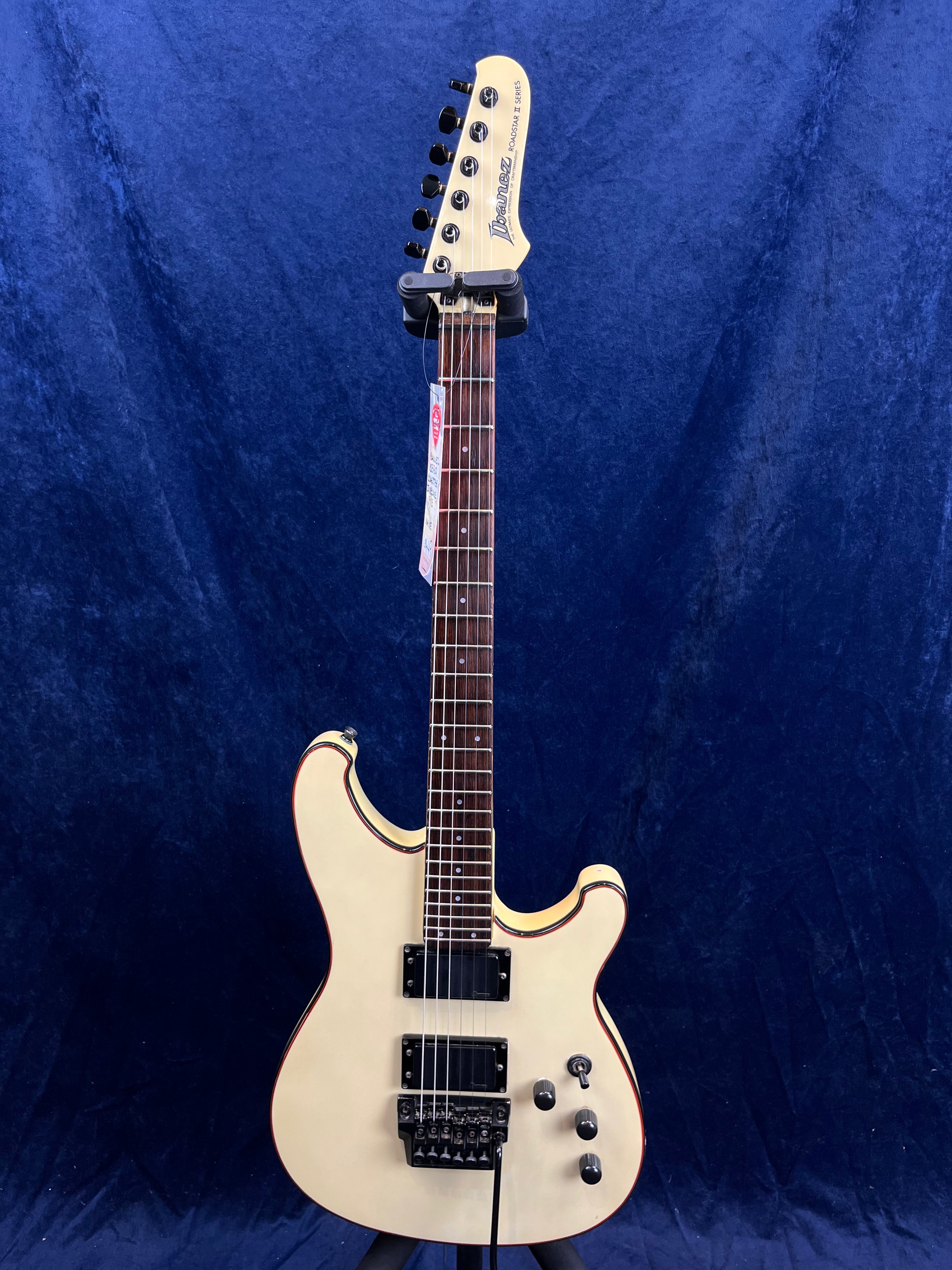 Ibanez RS530 Roadster II Deluxe 1985 blanche d'occasion