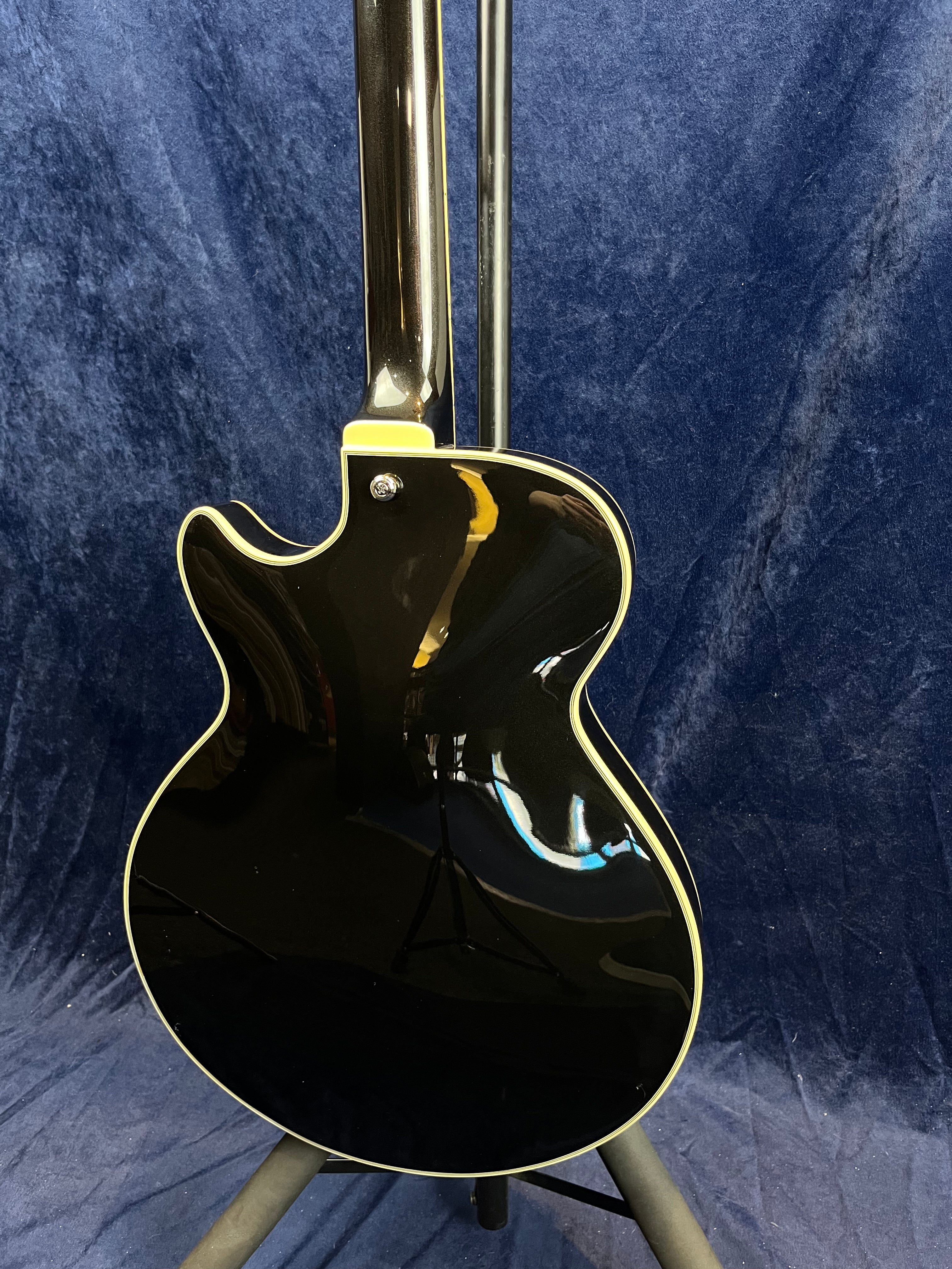 D'Angelico Premier SS Semi-Hollow Electric in Black Pre-owned