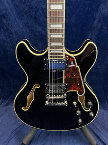 D'Angelico Premier DC Semi-Hollow Electric in Black Pre-owned
