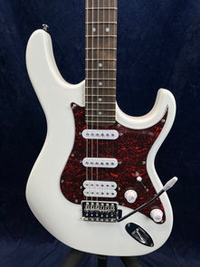 Cort G115SE HSS Electric Guitar in White