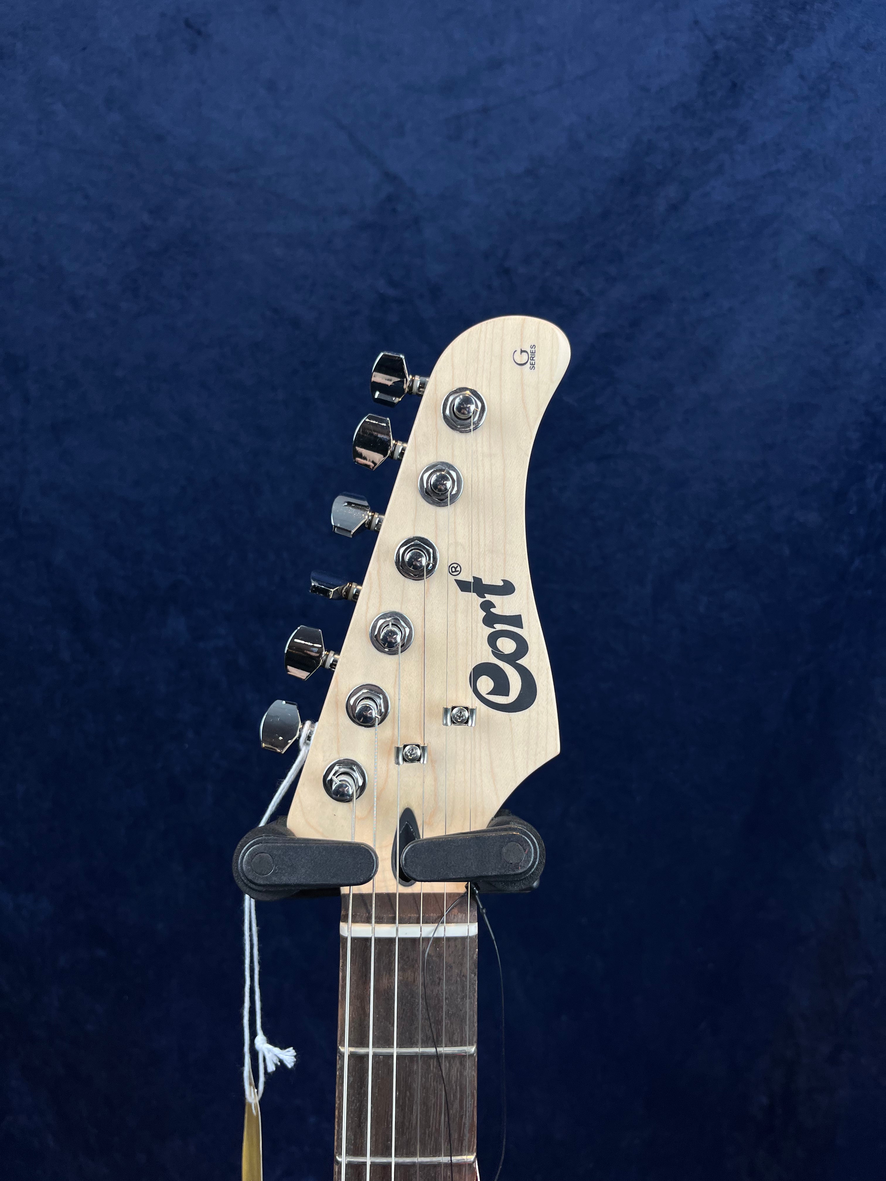 Cort G115SE HSS Electric Guitar in White