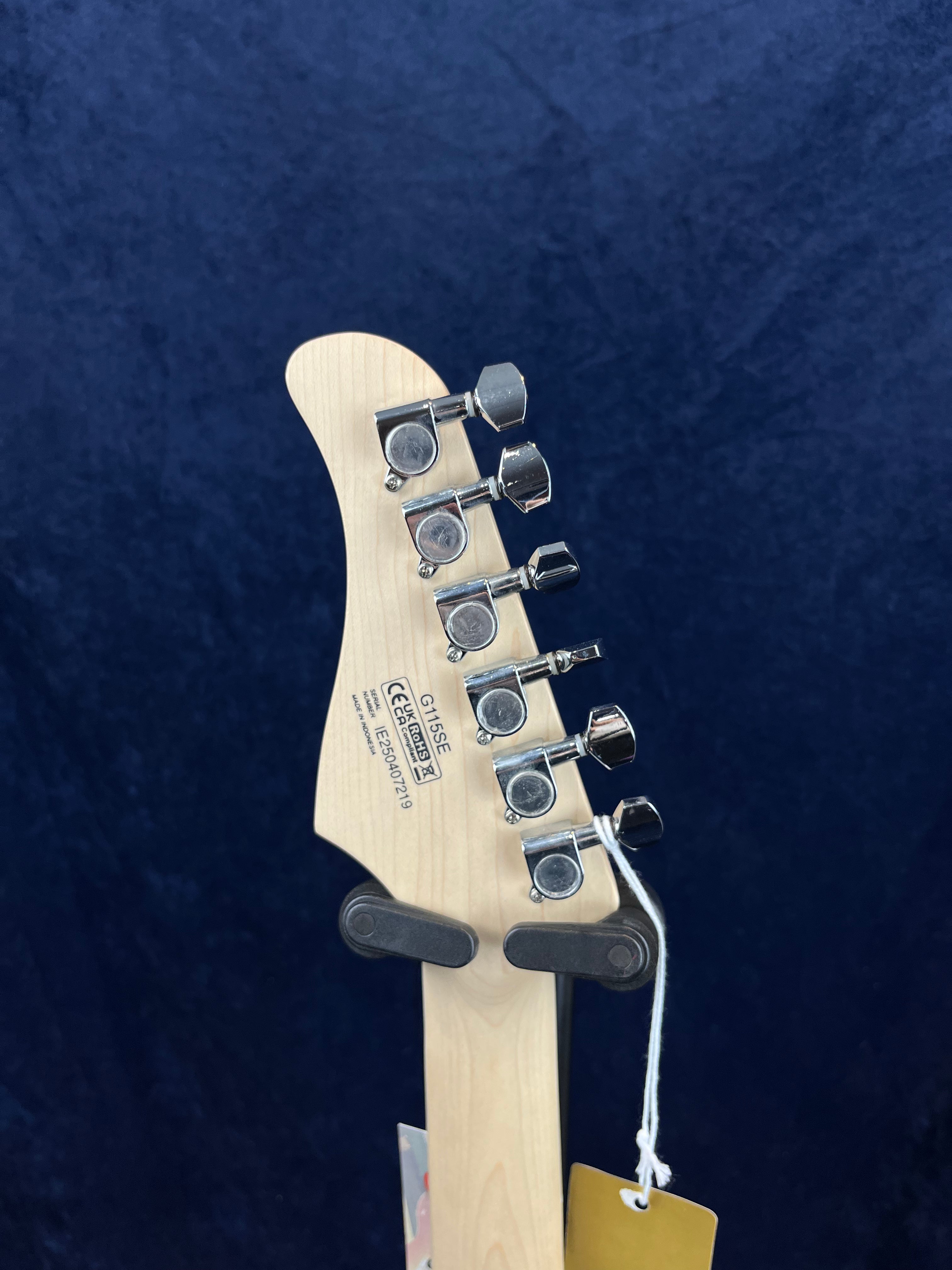 Cort G115SE HSS Electric Guitar in White