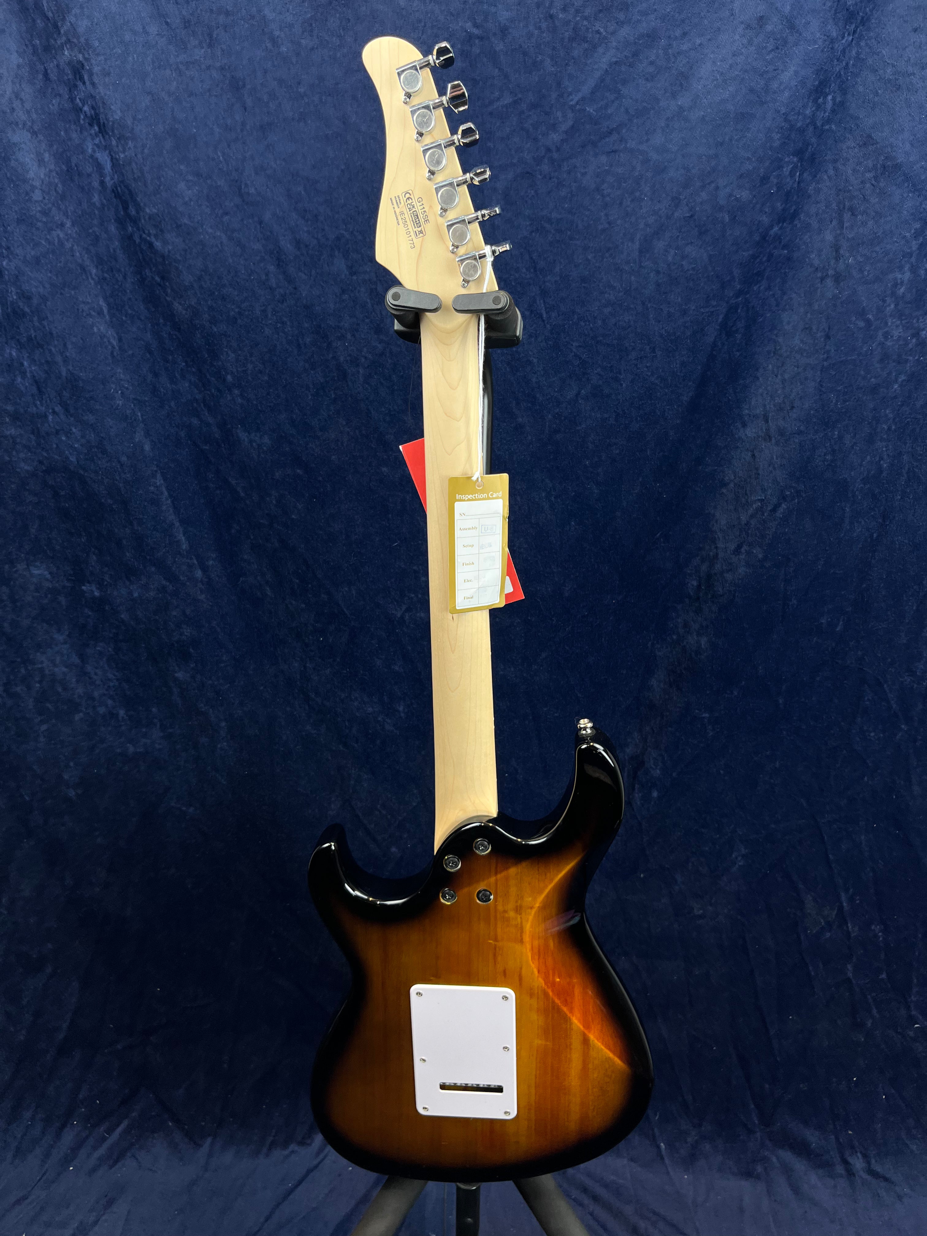 Guitare électrique Cort G115SE HSS Sunburst