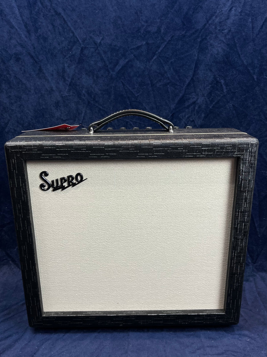 Ampli Combo à Lampes Supro Royale 50 Black Scandia Occasion