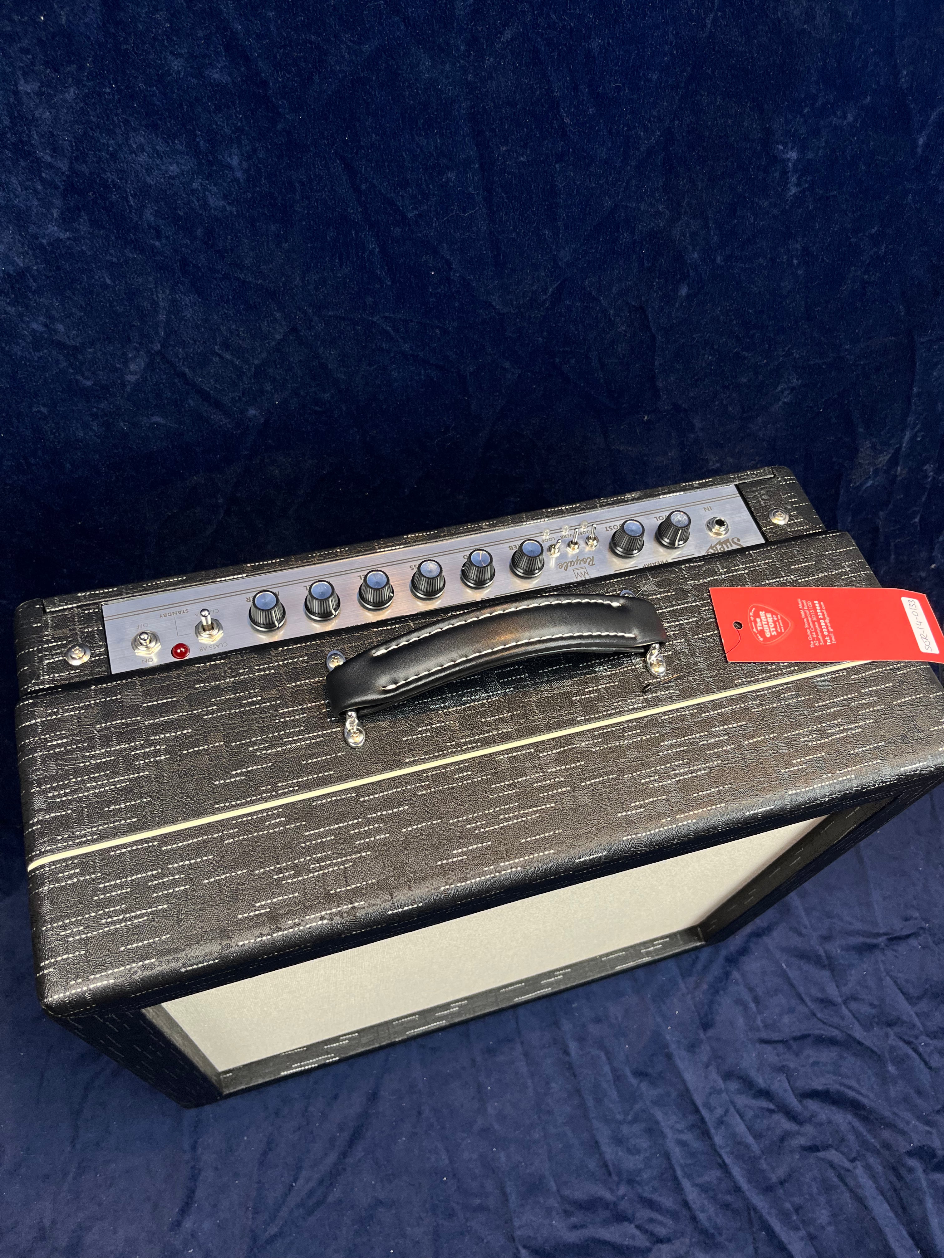 Supro Royale 50 Valve Combo Amplifier in Black Scandia Pre-owned