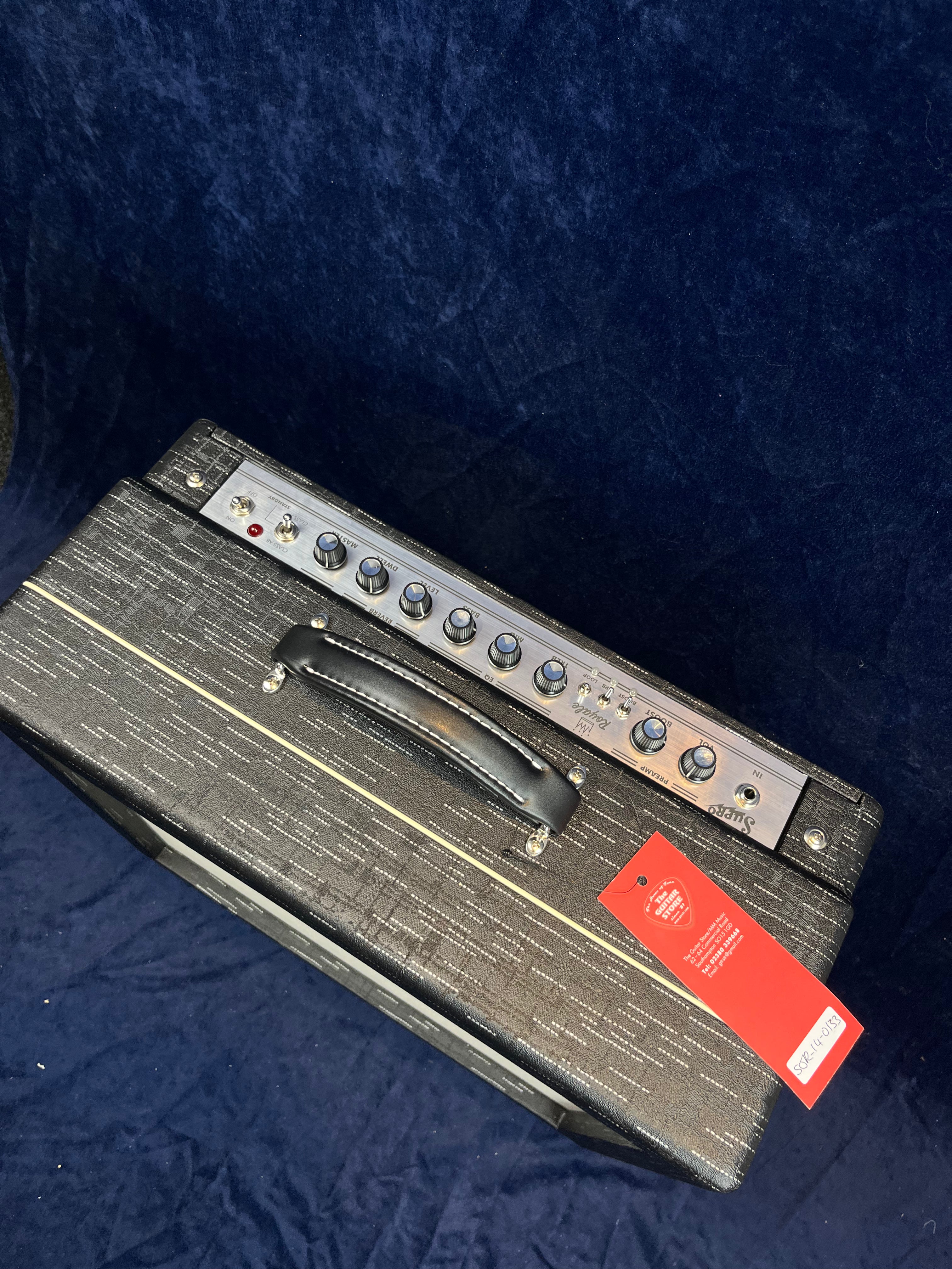 Supro Royale 50 Valve Combo Amplifier in Black Scandia Pre-owned