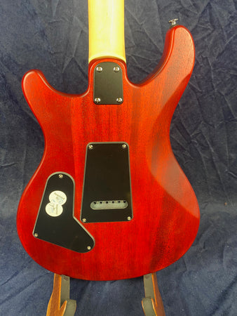 PRS SE CE24 Standard Satin Electric Guitar in Vintage Cherry