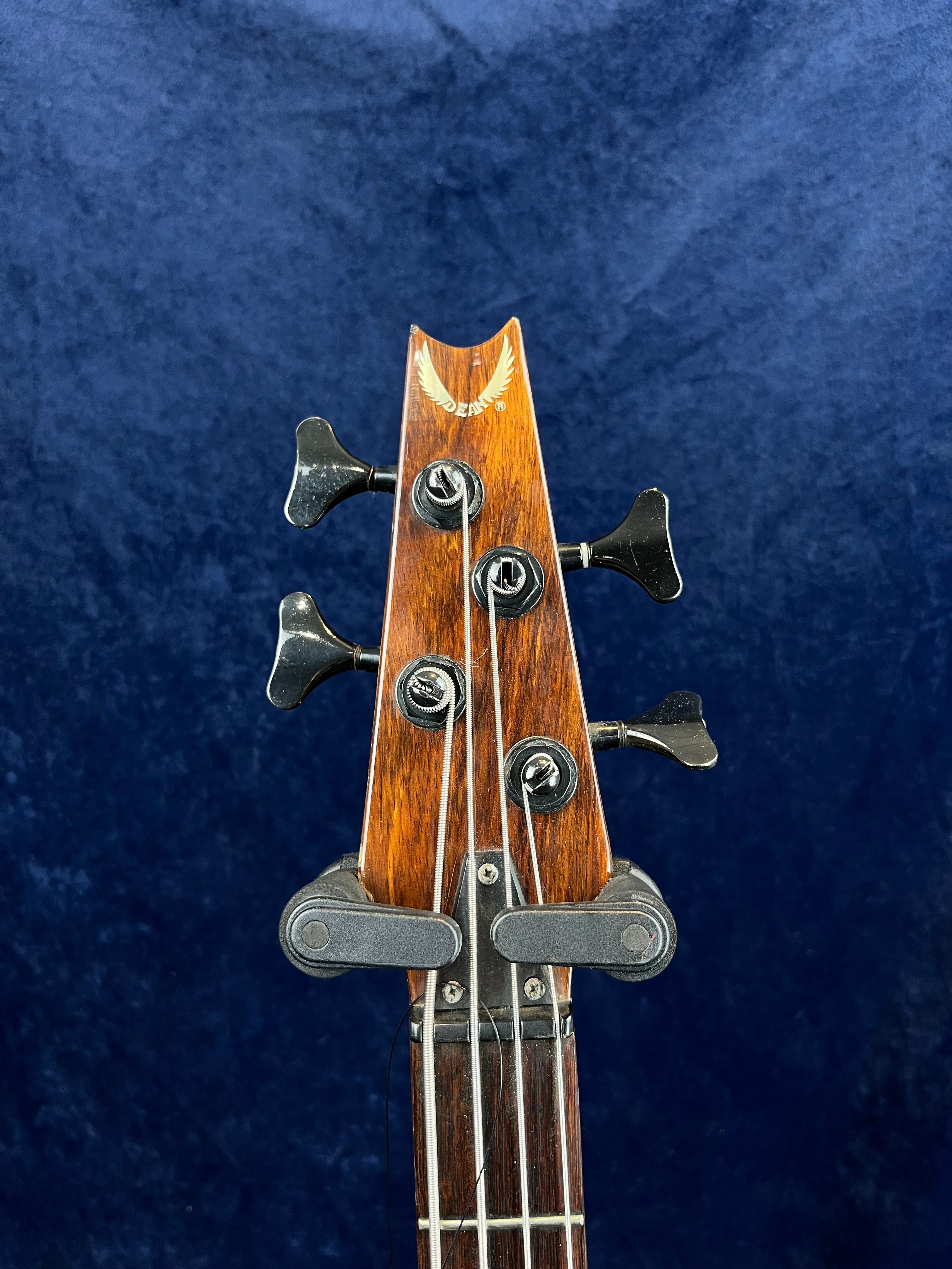 Dean DB-91 Bass Guitar in Blue Burst Pre-owned
