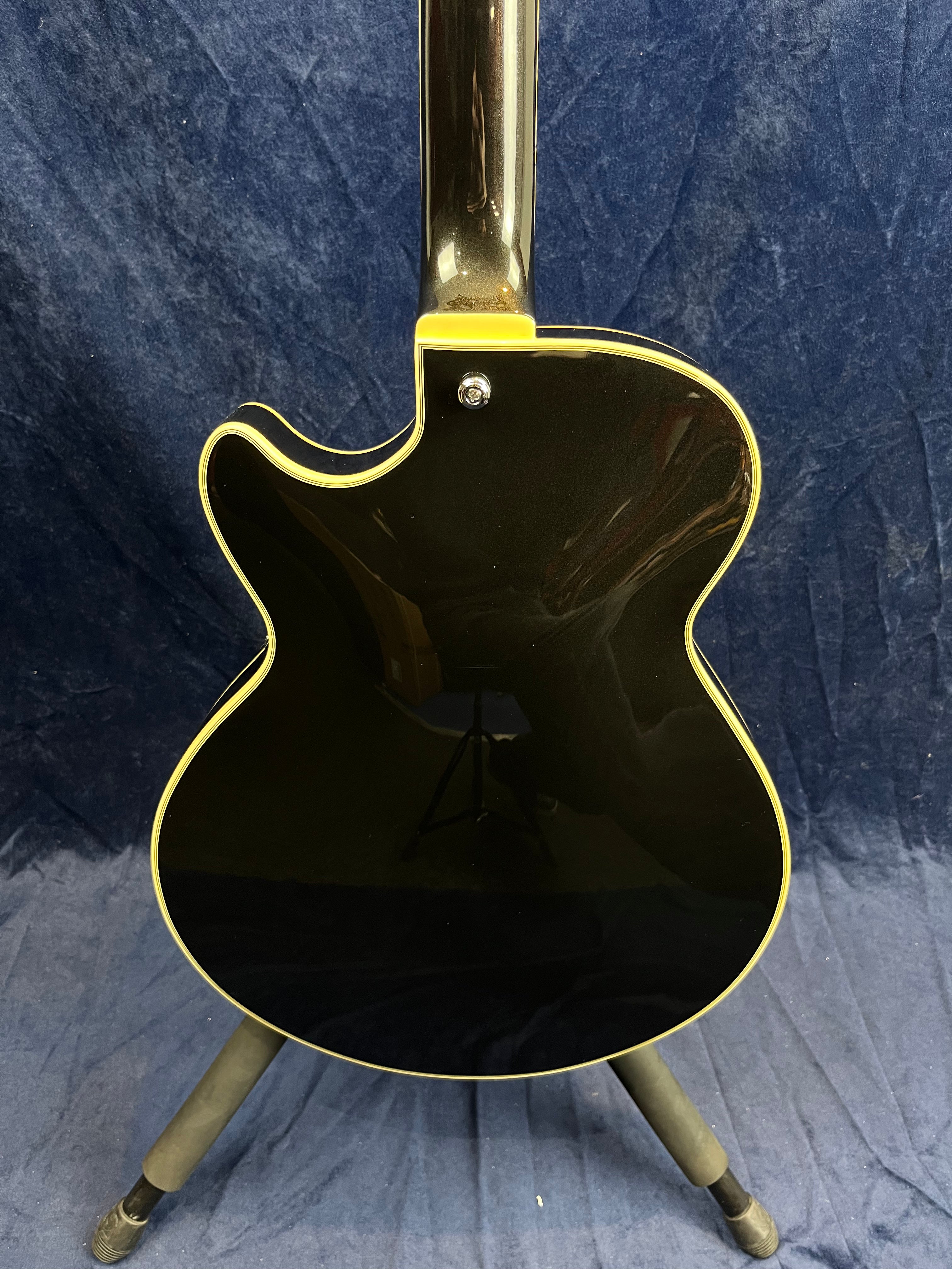 Guitare électrique D'Angelico Premier SS noire (produit déclassé)