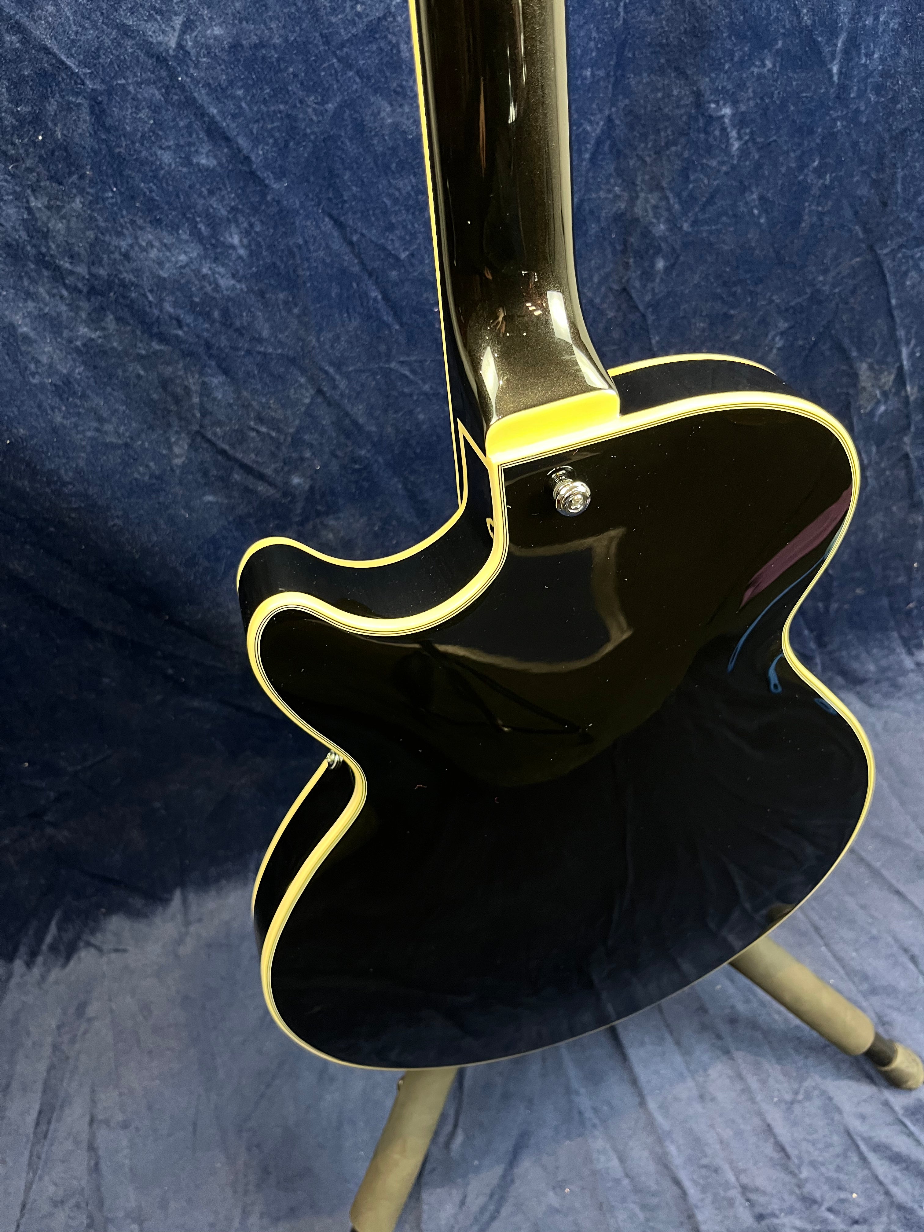 Guitare électrique D'Angelico Premier SS noire (produit déclassé)