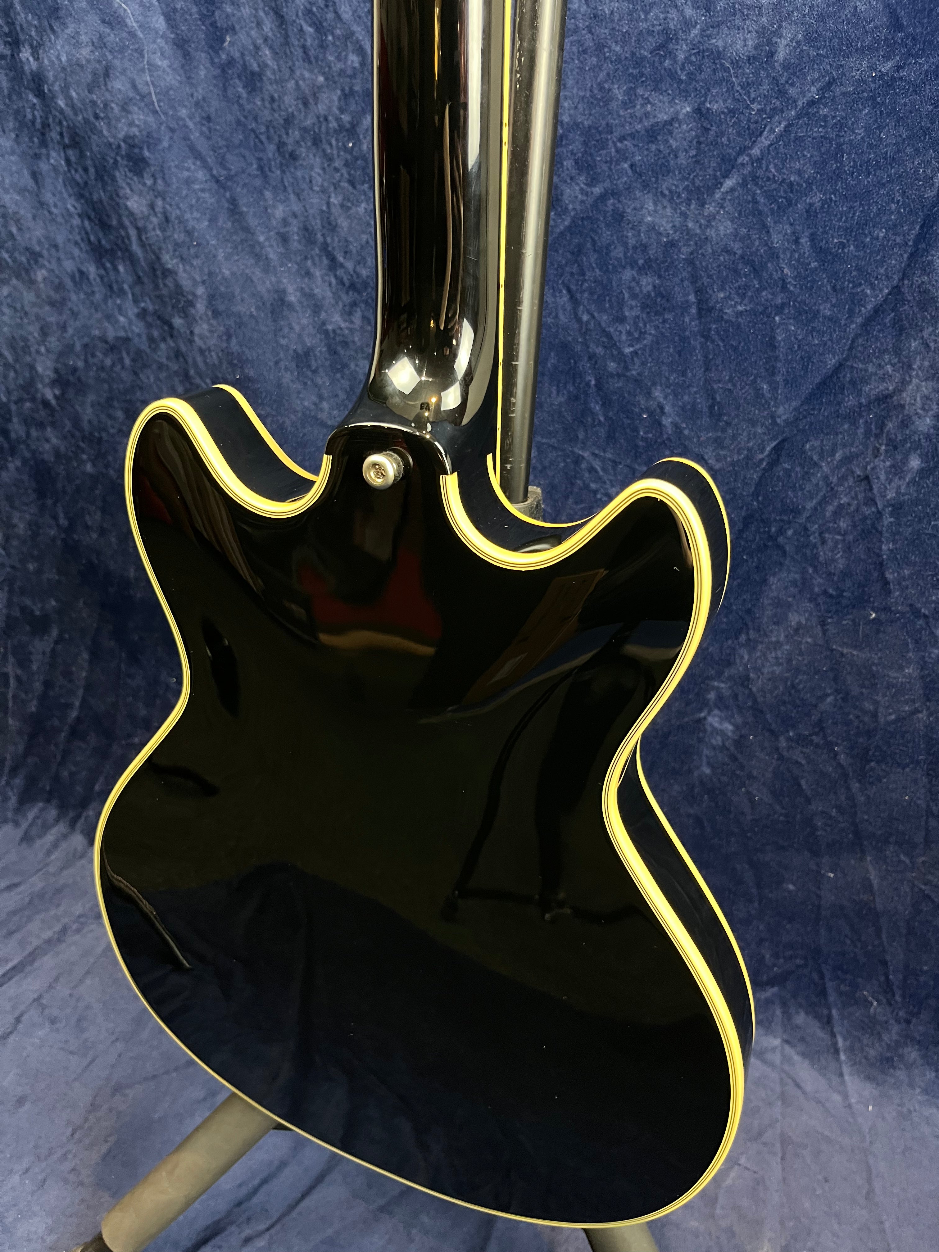 D'Angelico Excel Mini DC Tour in Black B-Stock