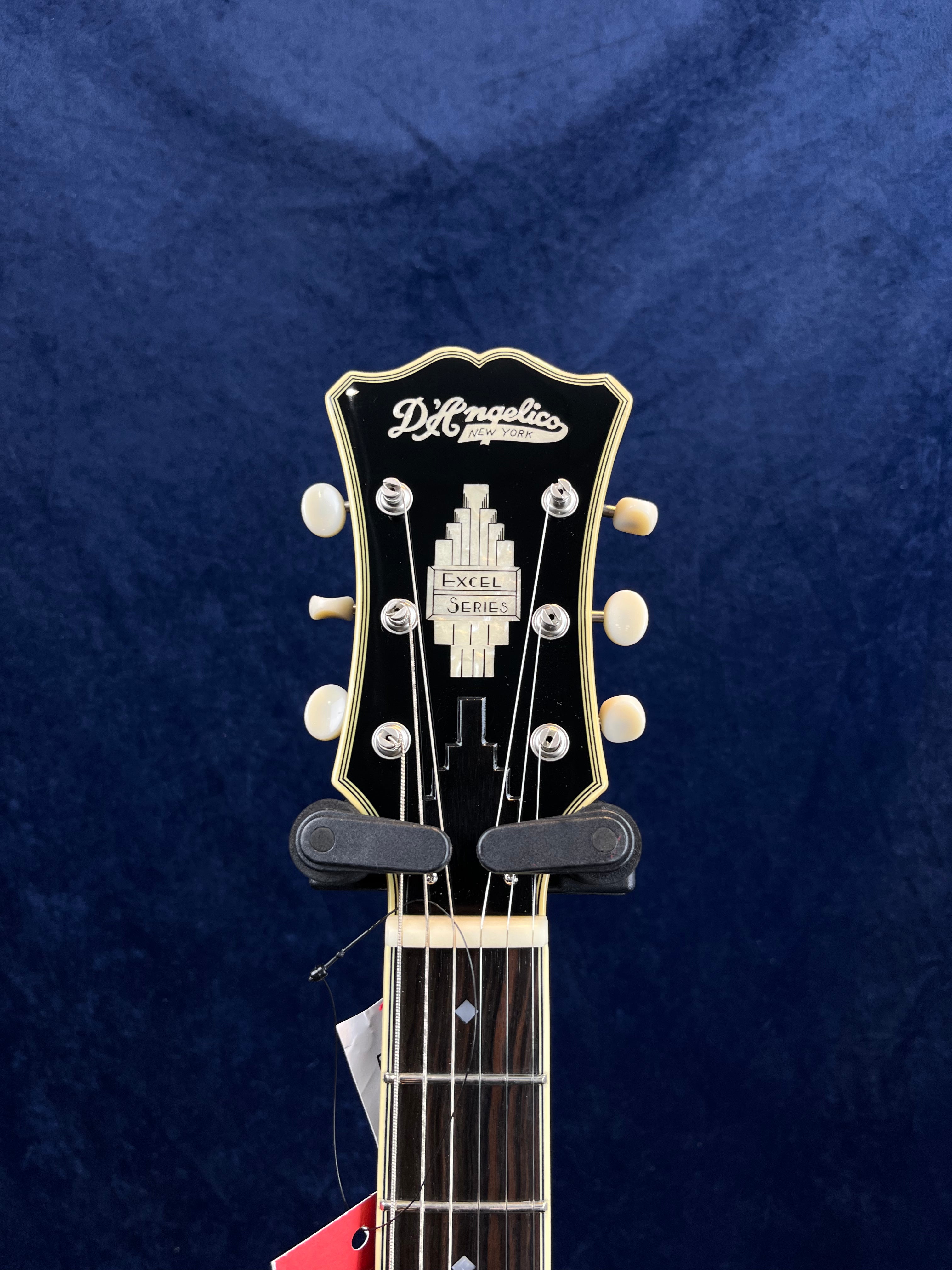 Guitare électrique D'Angelico Excel Mini DC Tour noire - B-stock