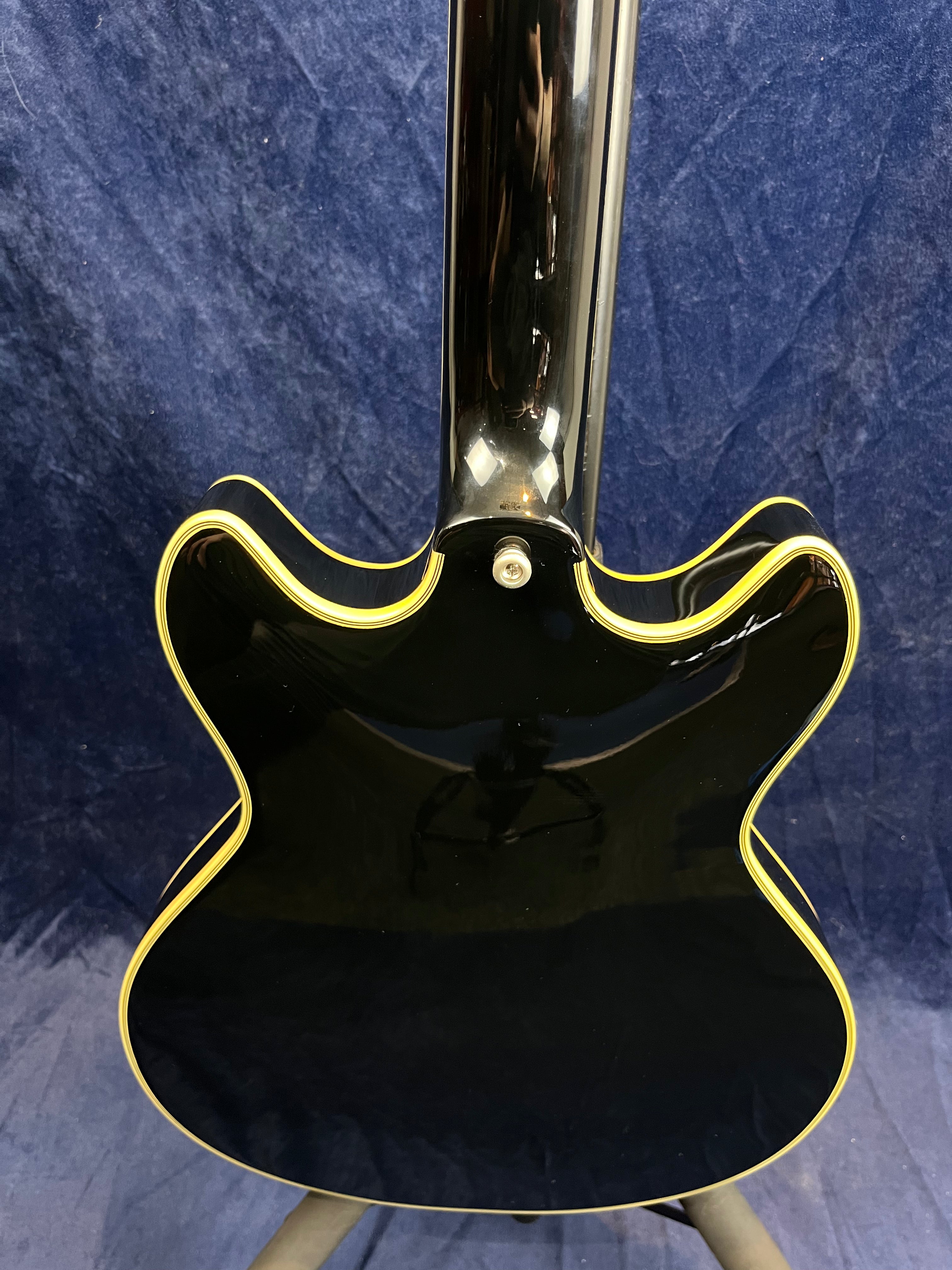 Guitare électrique D'Angelico Excel Mini DC Tour noire - B-stock