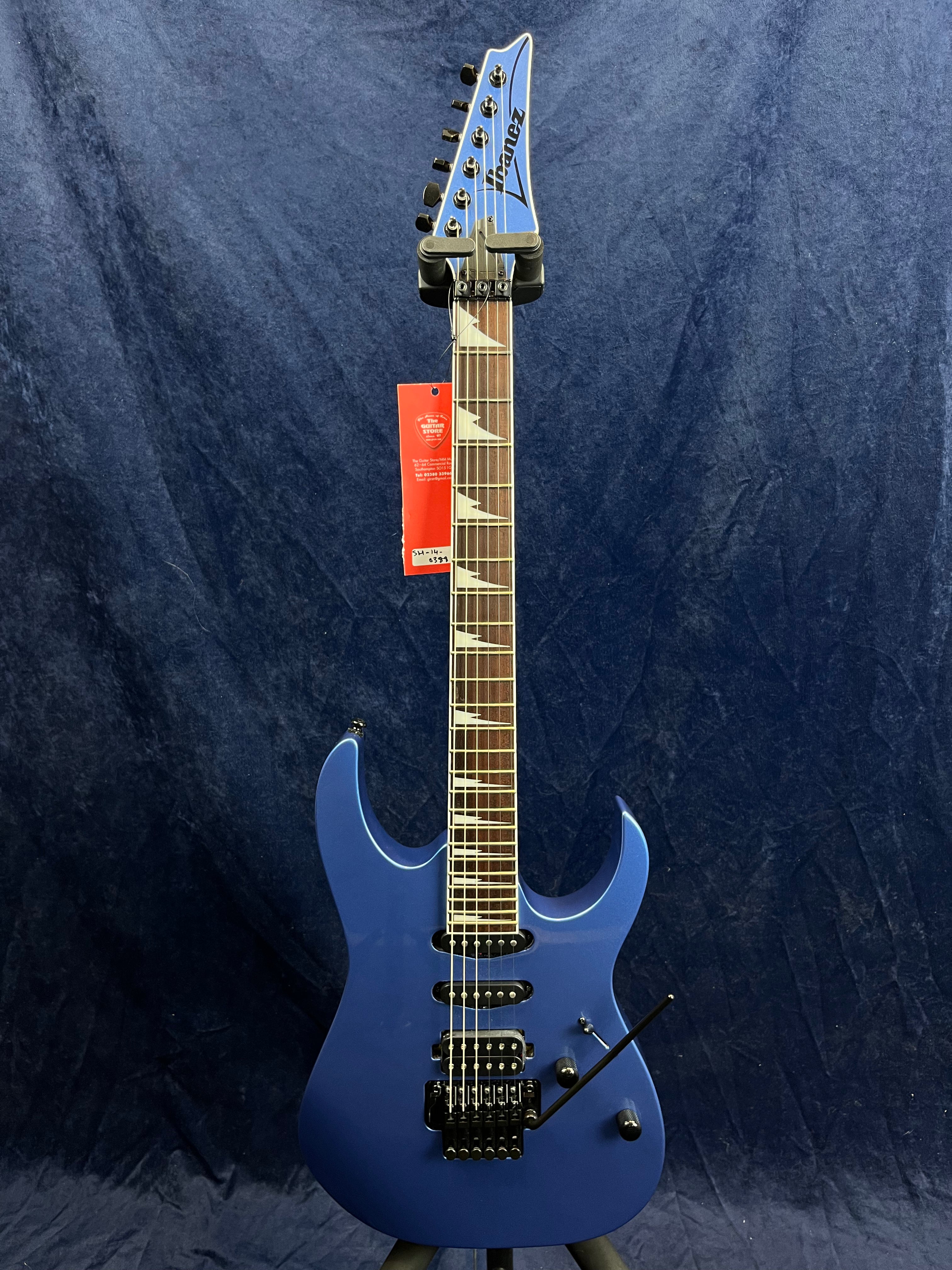 Guitare électrique Ibanez RG460-BH Floyd Rose Blue Haze d'occasion