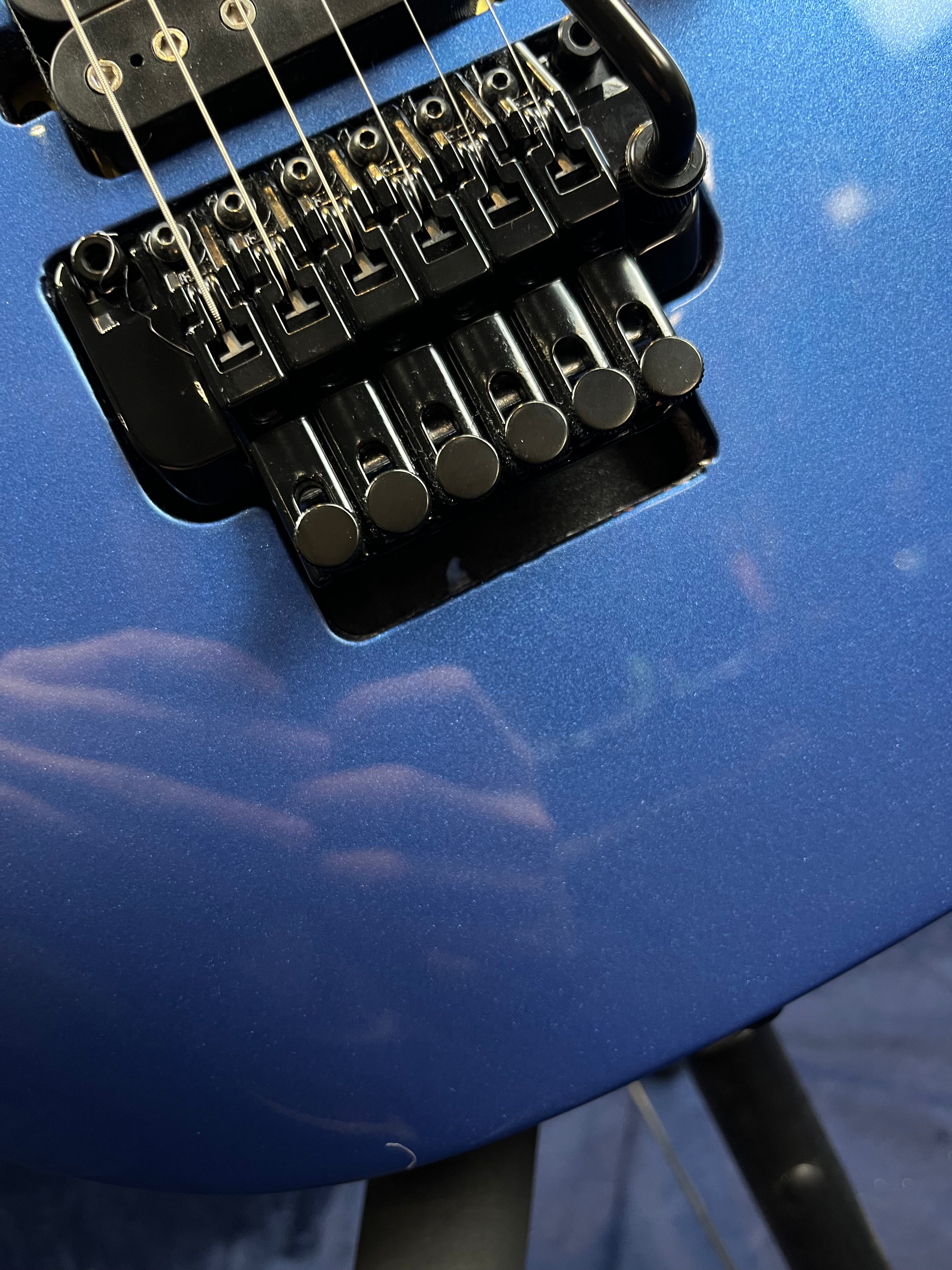 Guitare électrique Ibanez RG460-BH Floyd Rose Blue Haze d'occasion