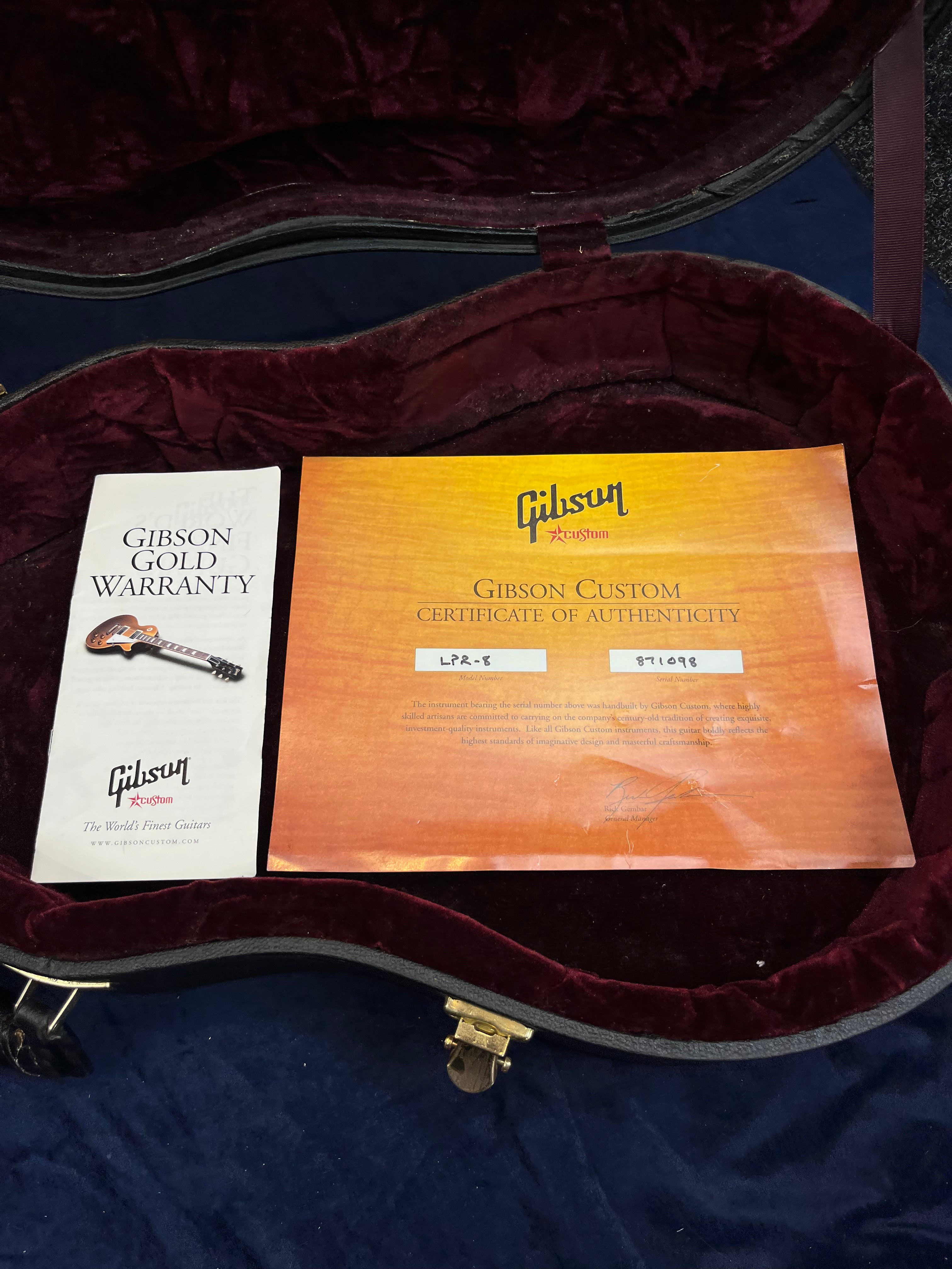 Gibson Les Paul Historic Collection '58 Reissue 2007 in Washed Cherry Sunburst