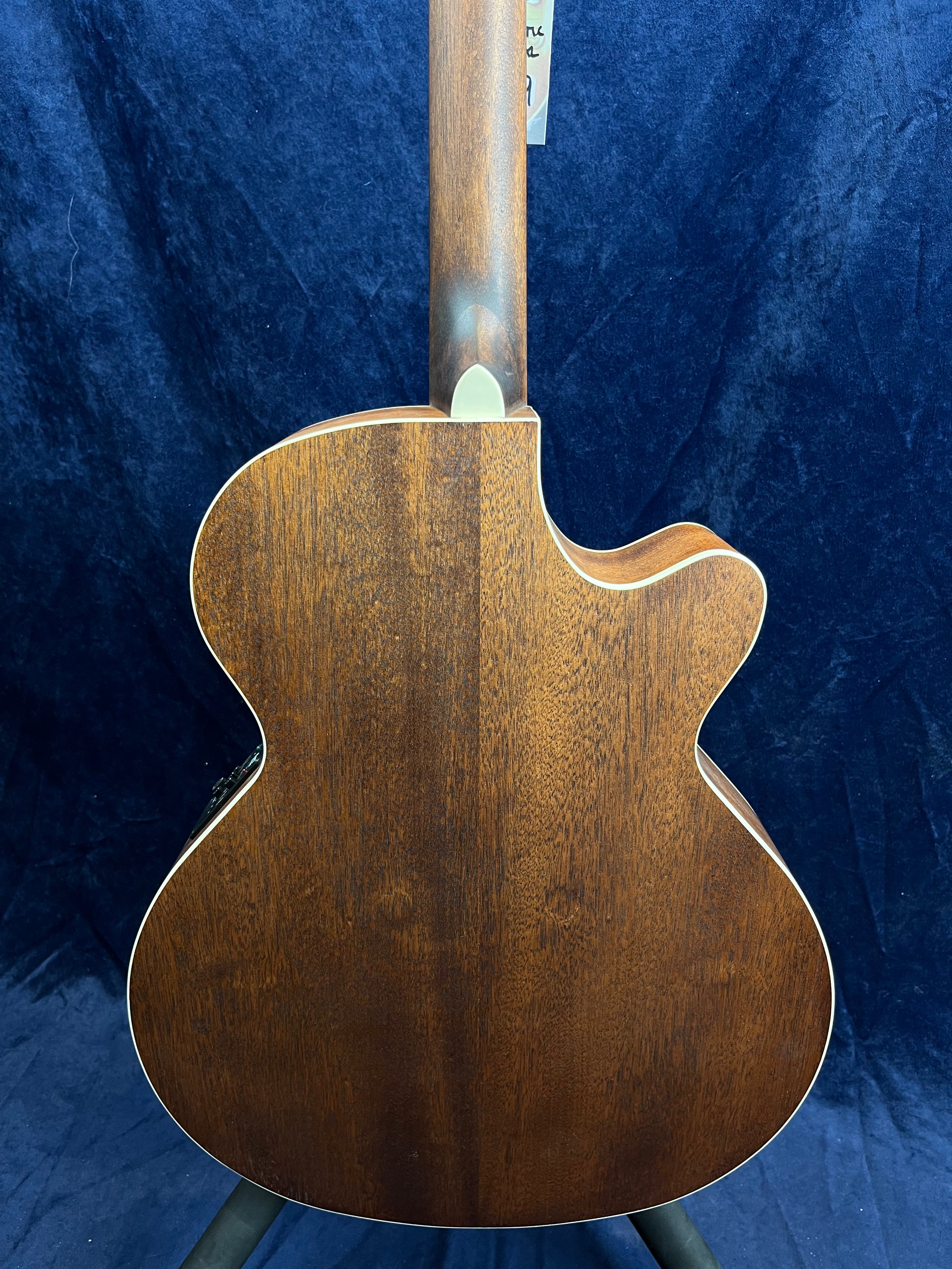 Cort SFX ME Left Handed Electro Acoustic Cutaway in Open Pore Natural