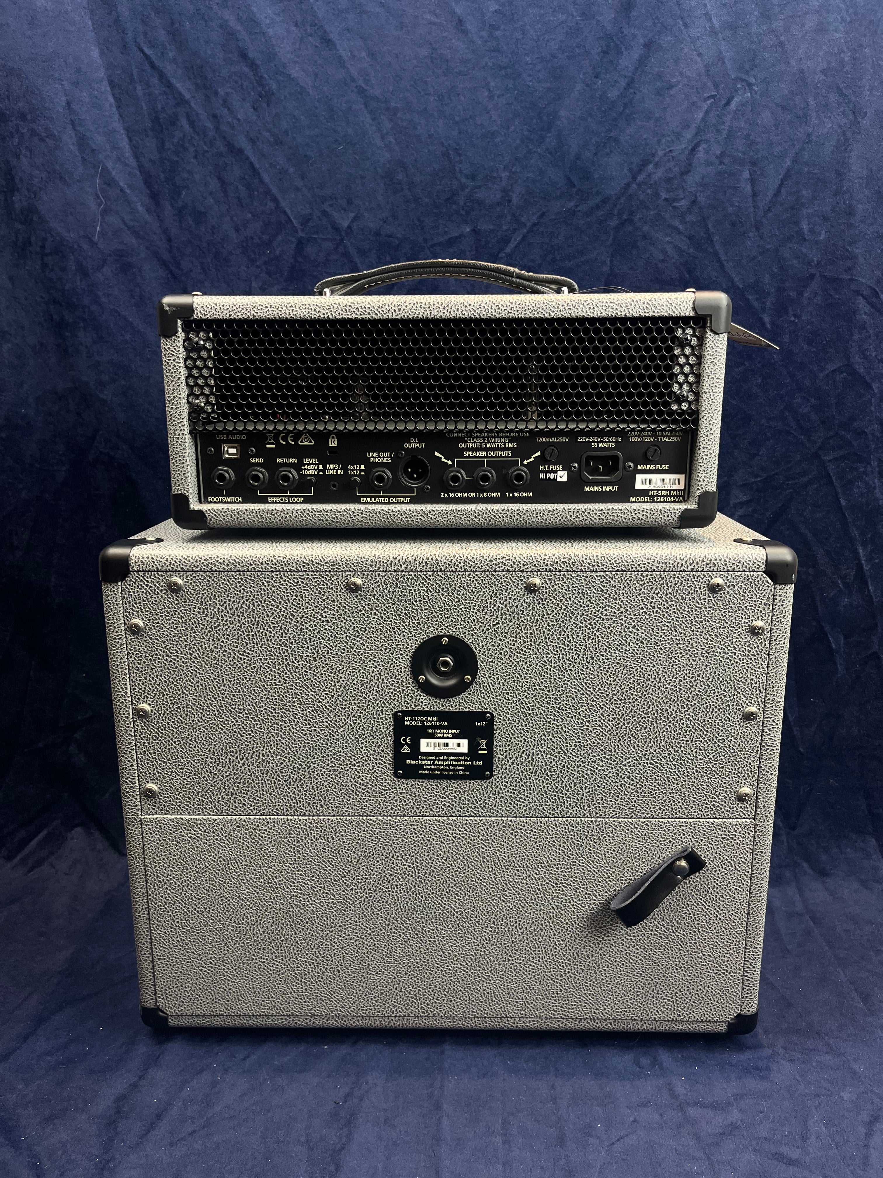 Blackstar HT5R MkII Head & HT-112OC Cab in Bronco Grey Pre-owned