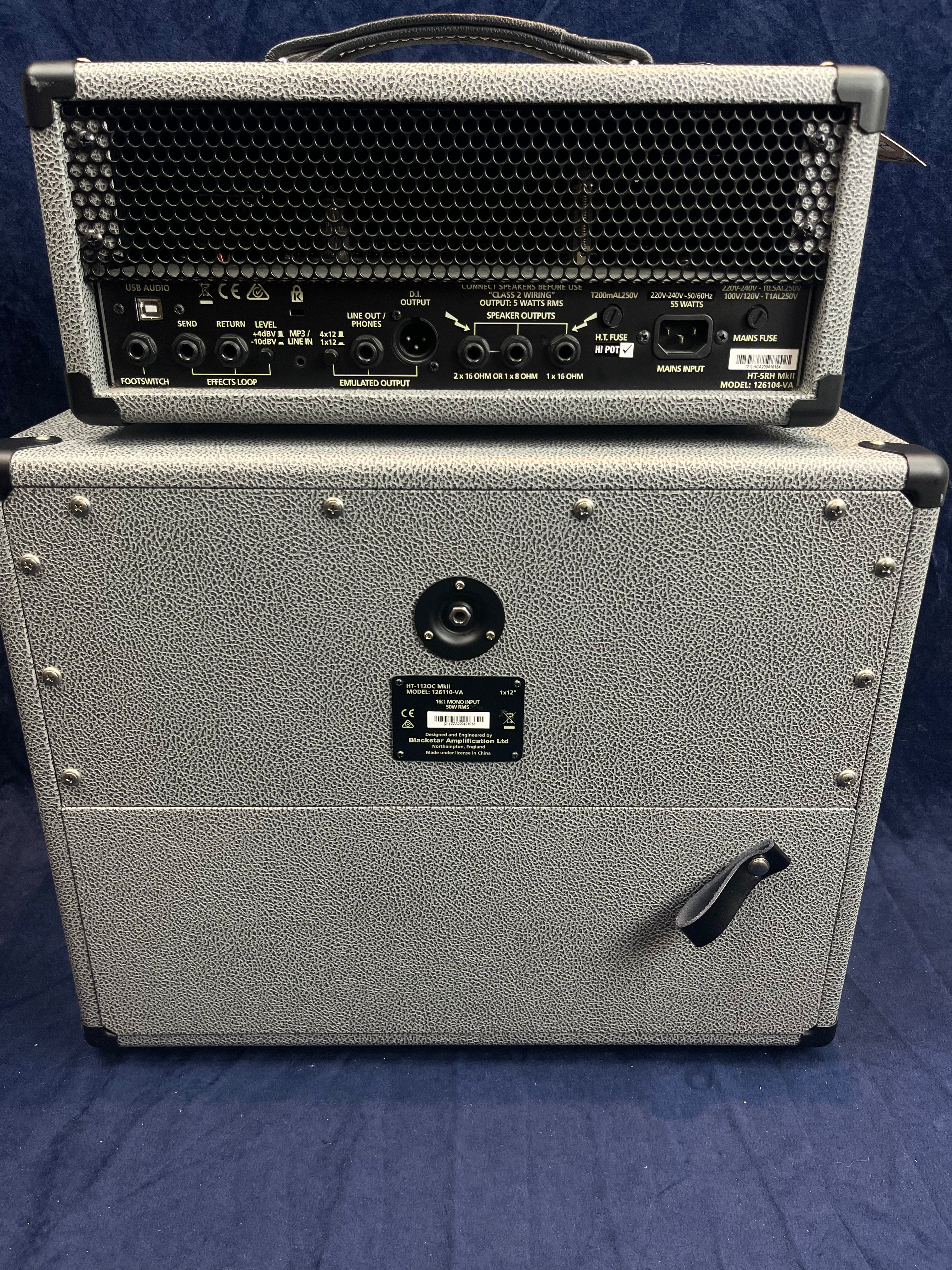 Blackstar HT5R MkII Head & HT-112OC Cab in Bronco Grey Pre-owned