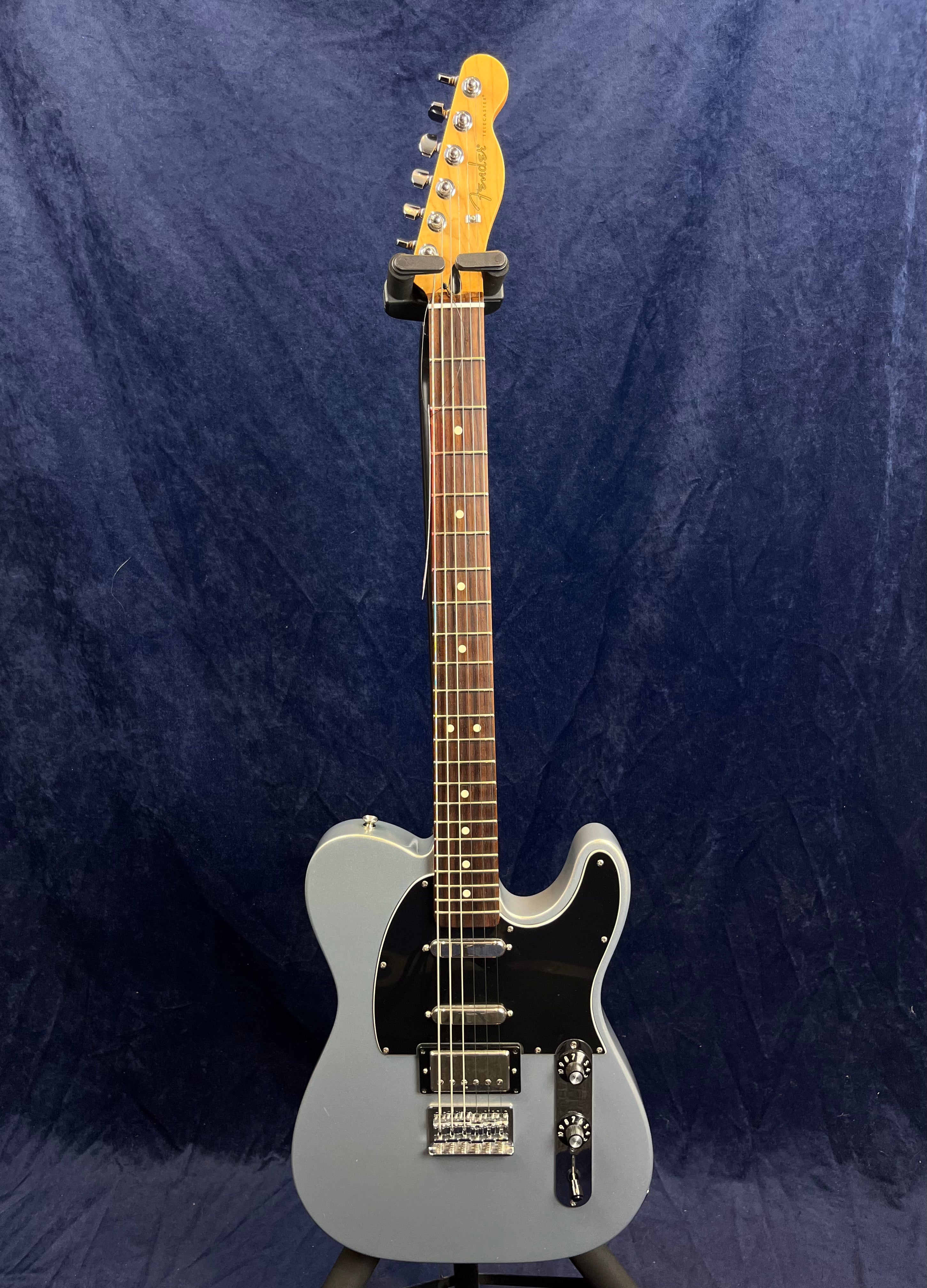 Fender Telecaster Blacktop Baritone HSS in Ghost Silver Pre-owned 2014