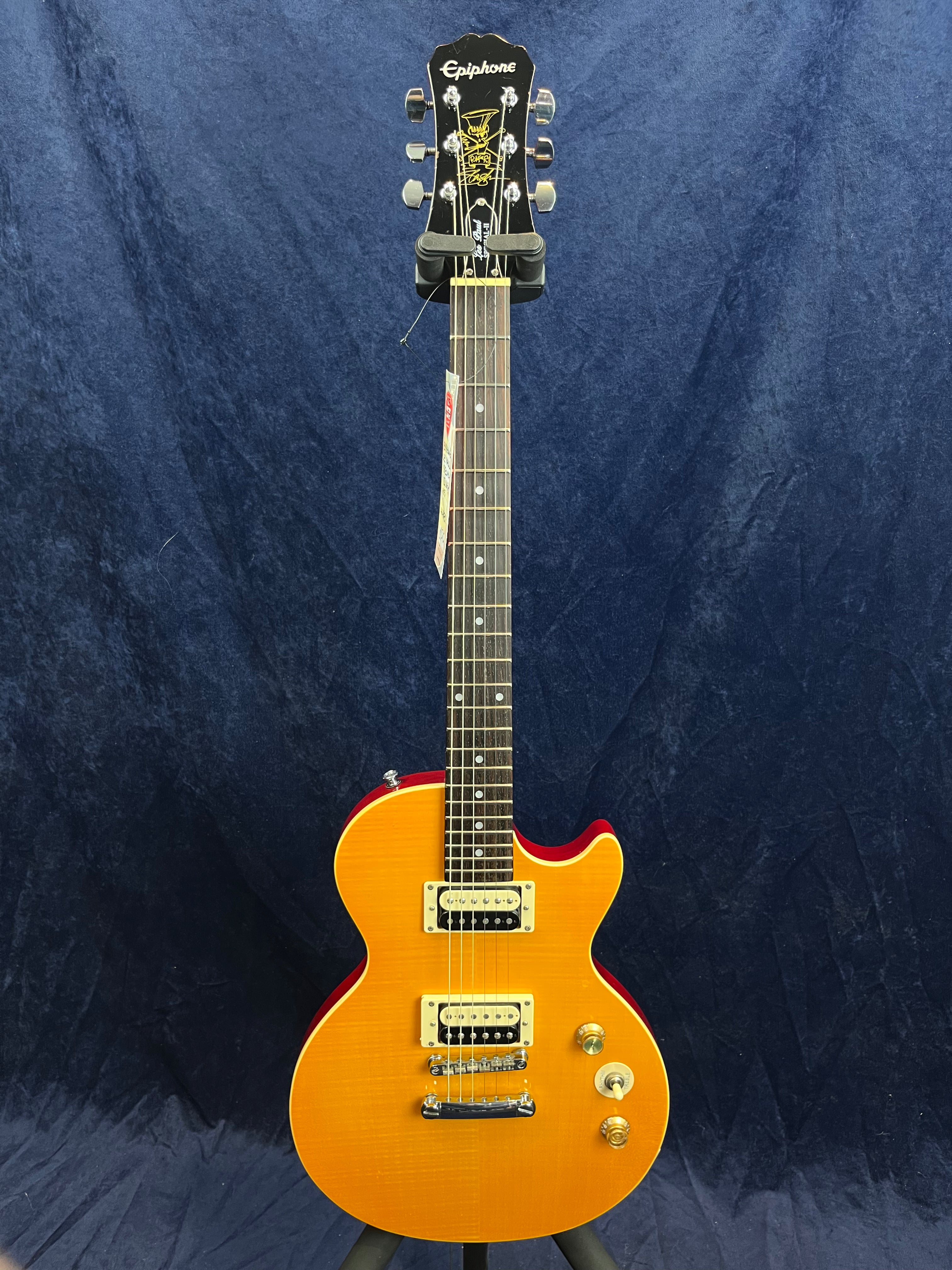 Epiphone Les Paul Special II Slash AFD in Amber Pre-owned