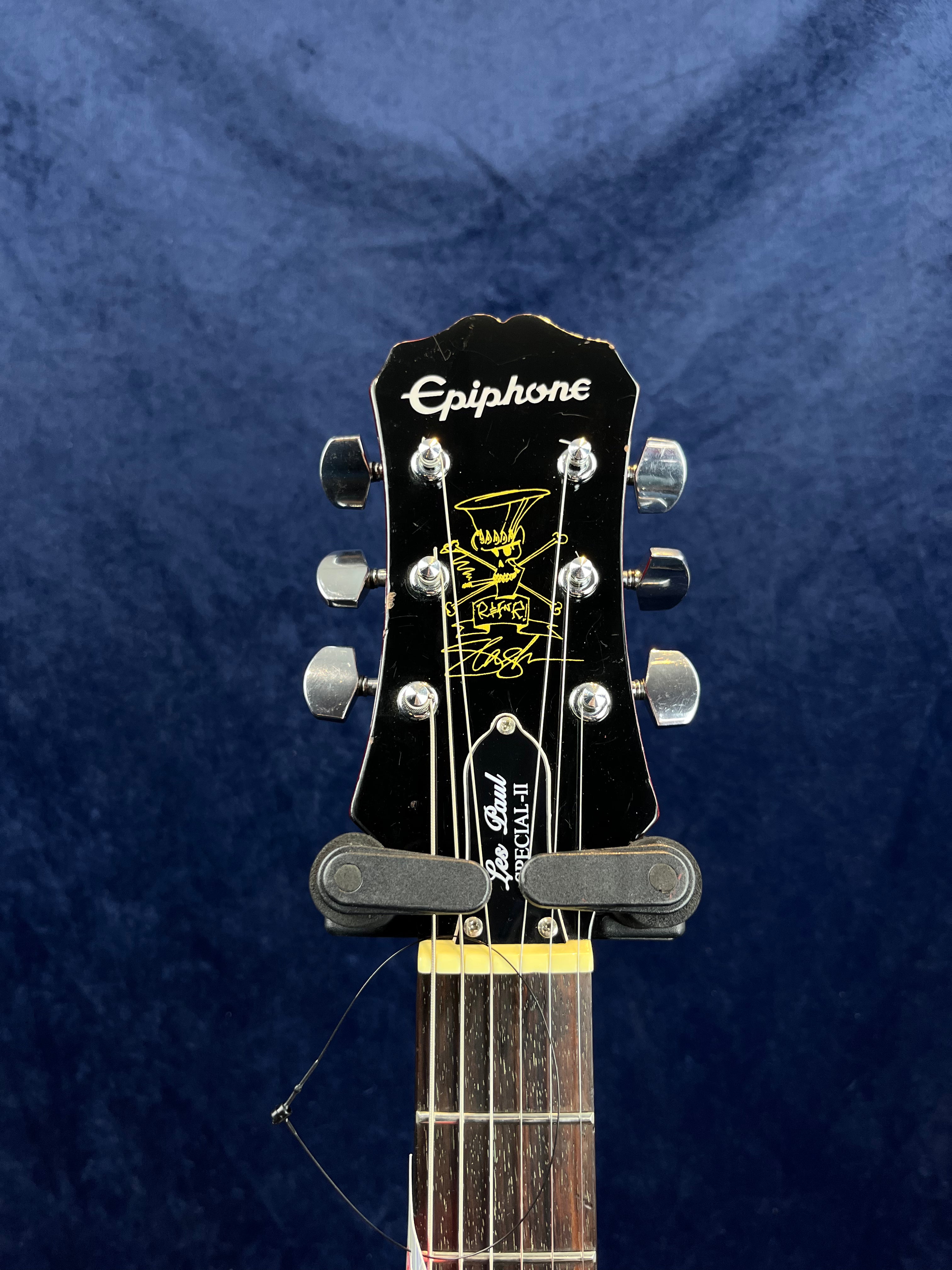 Epiphone Les Paul Special II Slash AFD in Amber Pre-owned