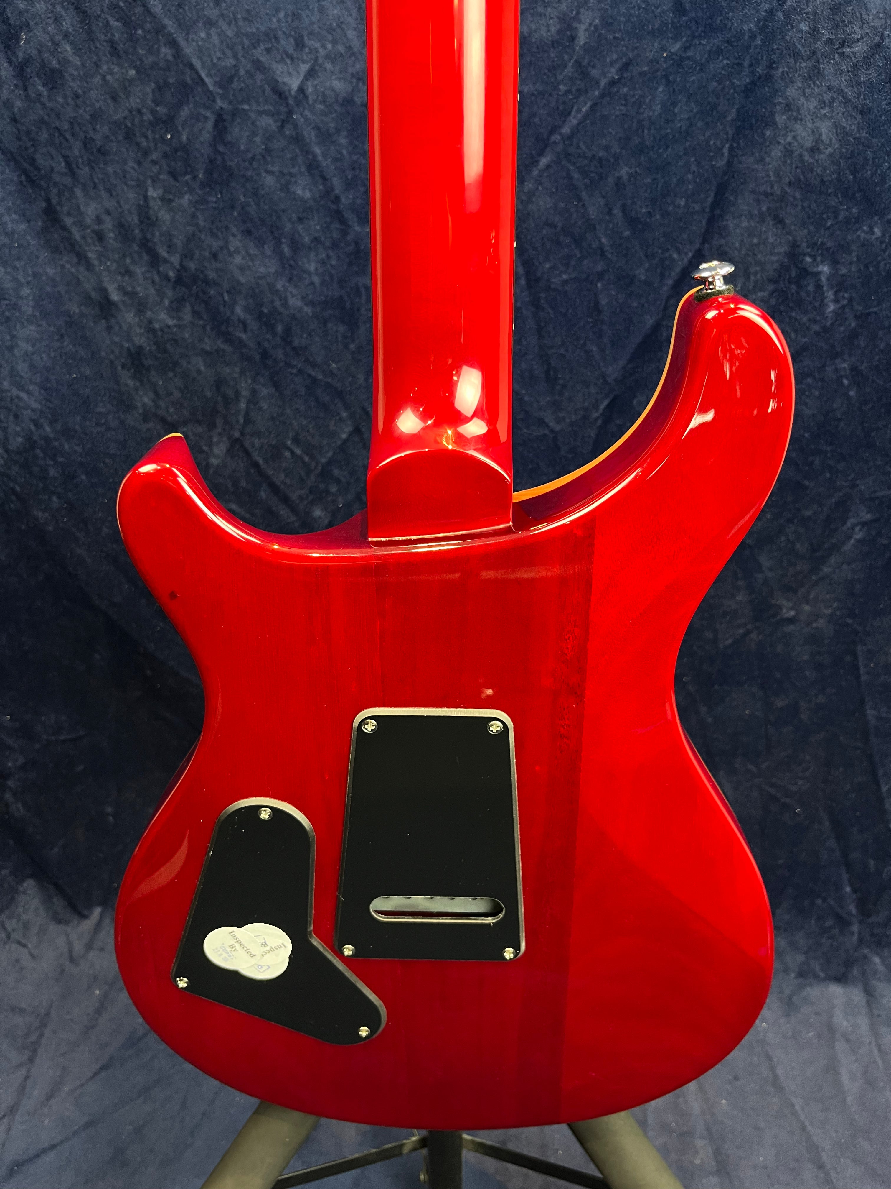 PRS SE Custom 24 Electric Guitar in Charcoal Cherry Burst Ex-Demo