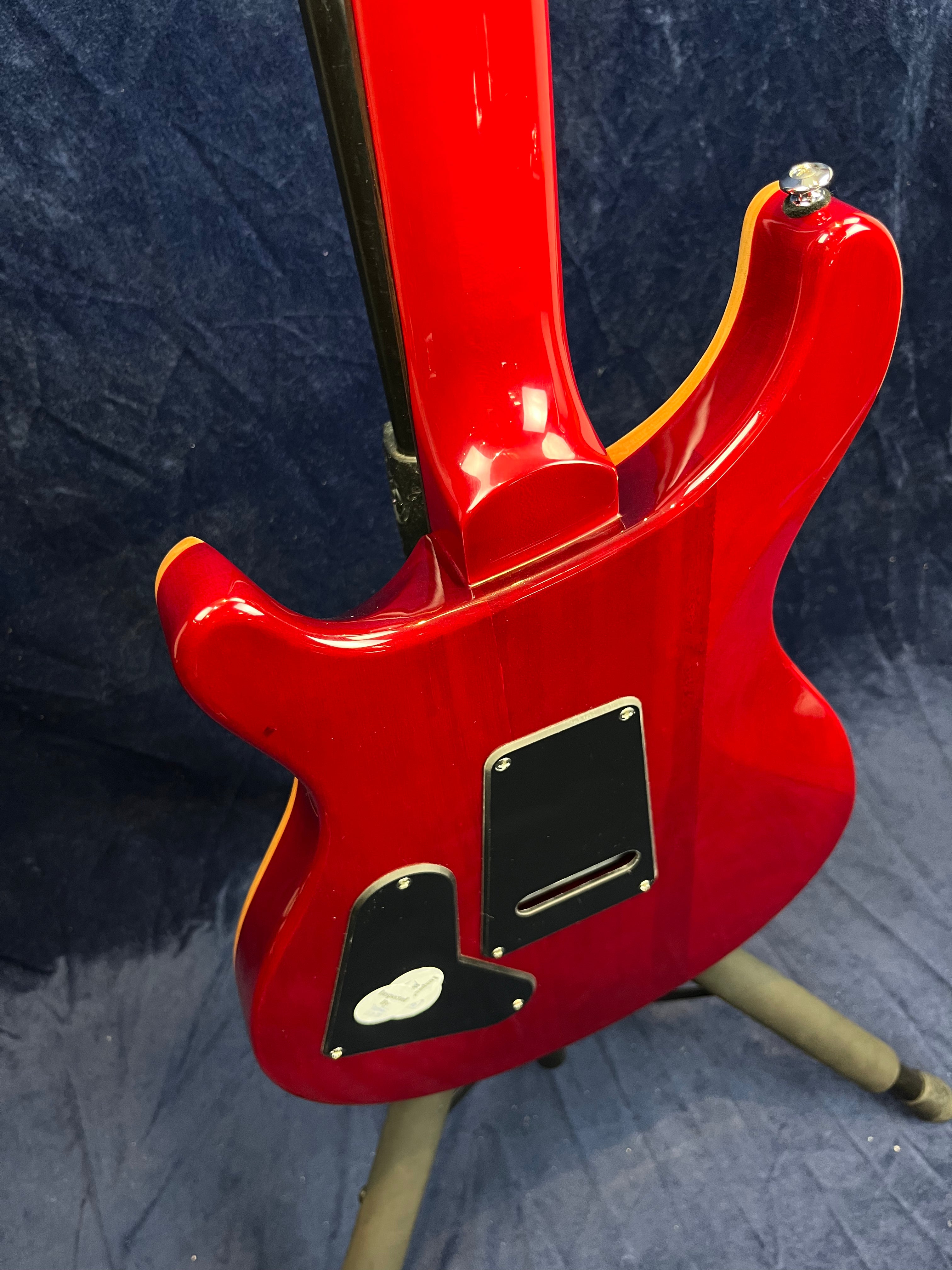 PRS SE Custom 24 Electric Guitar in Charcoal Cherry Burst Ex-Demo