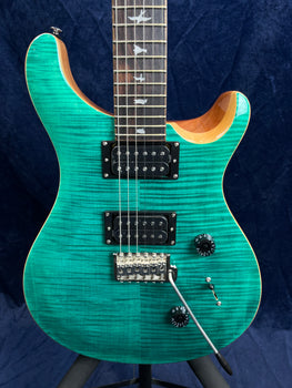 PRS SE Custom 24 Electric Guitar in Turquoise Ex-Demo