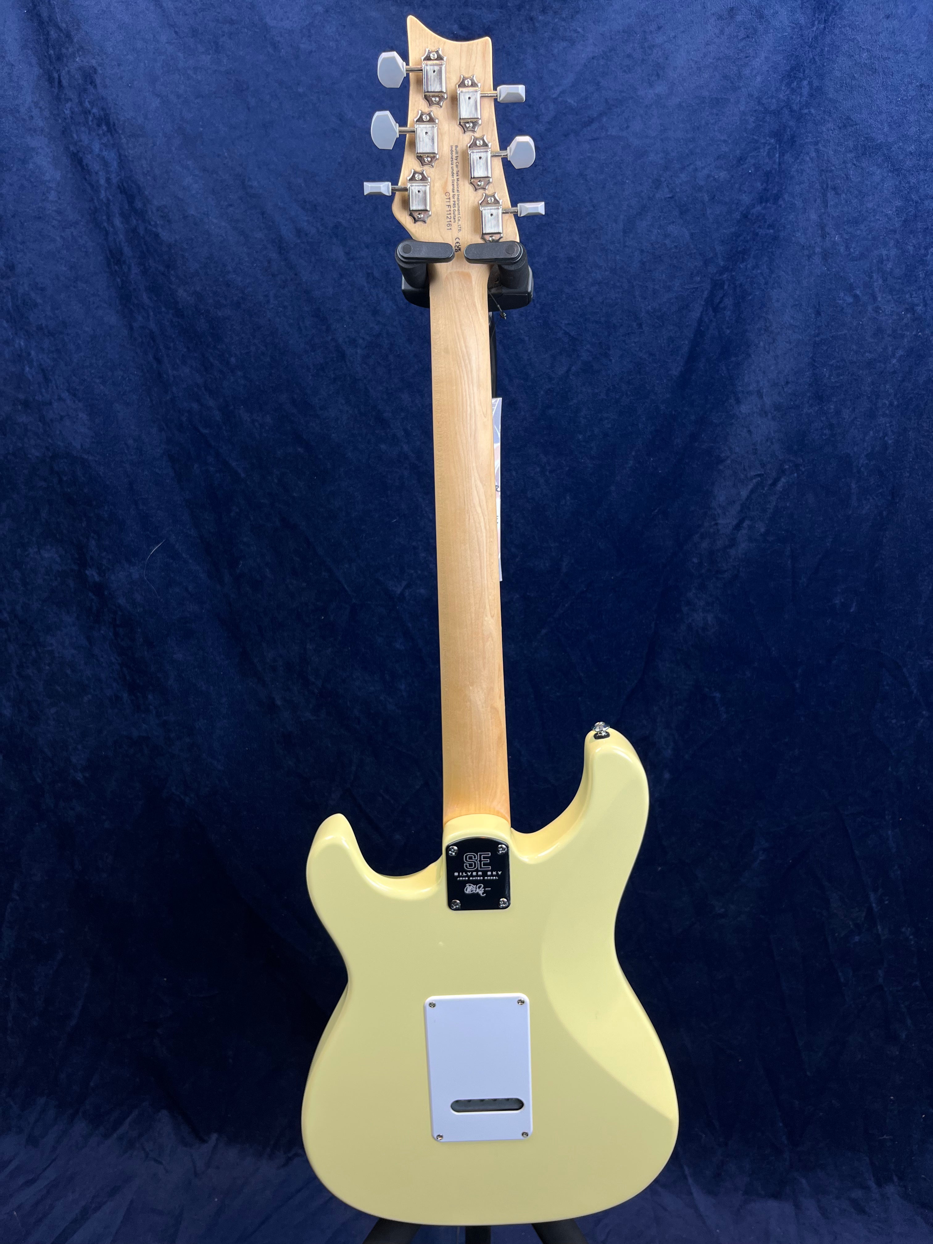 PRS SE John Mayer Silver Sky Rosewood Fretboard in Moon White Ex Demo