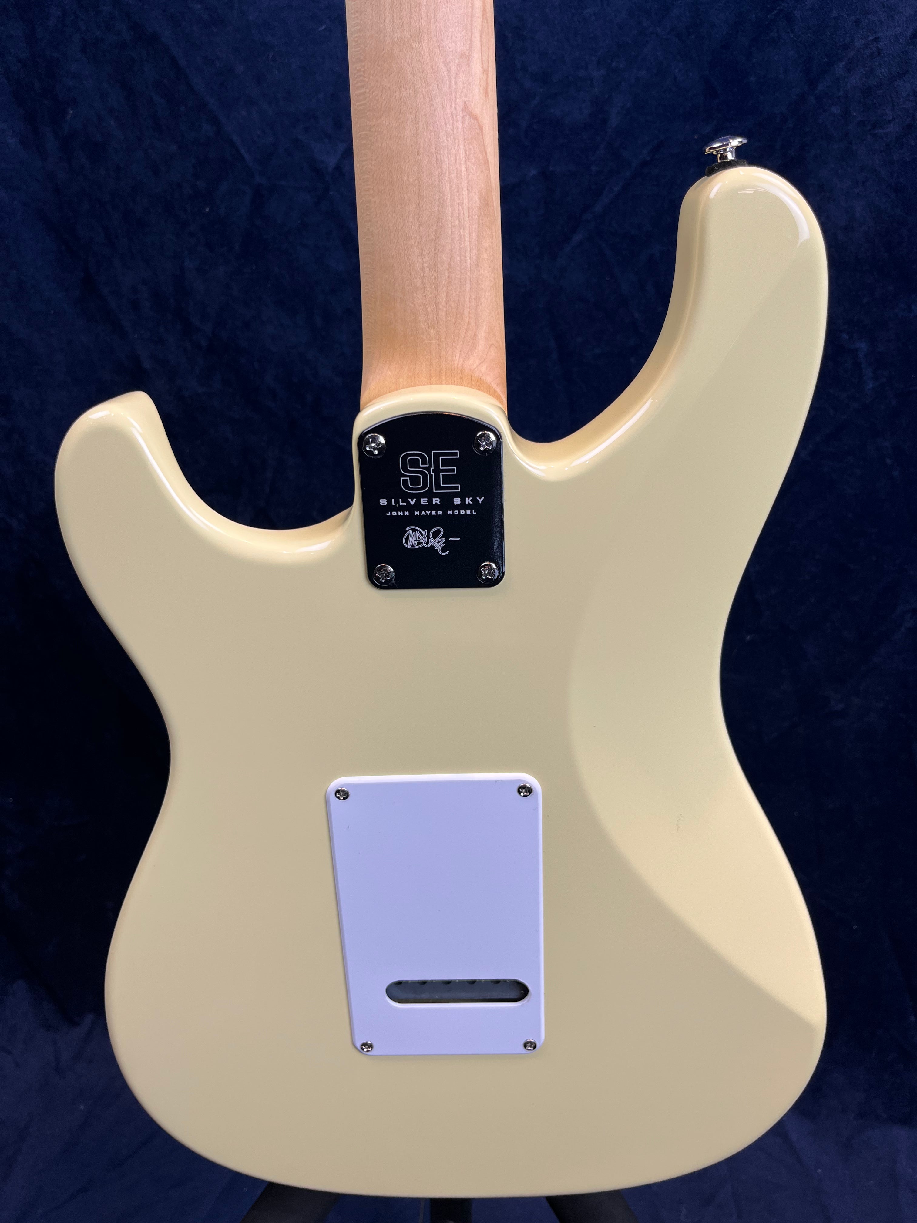 PRS SE John Mayer Silver Sky Rosewood Fretboard in Moon White Ex Demo