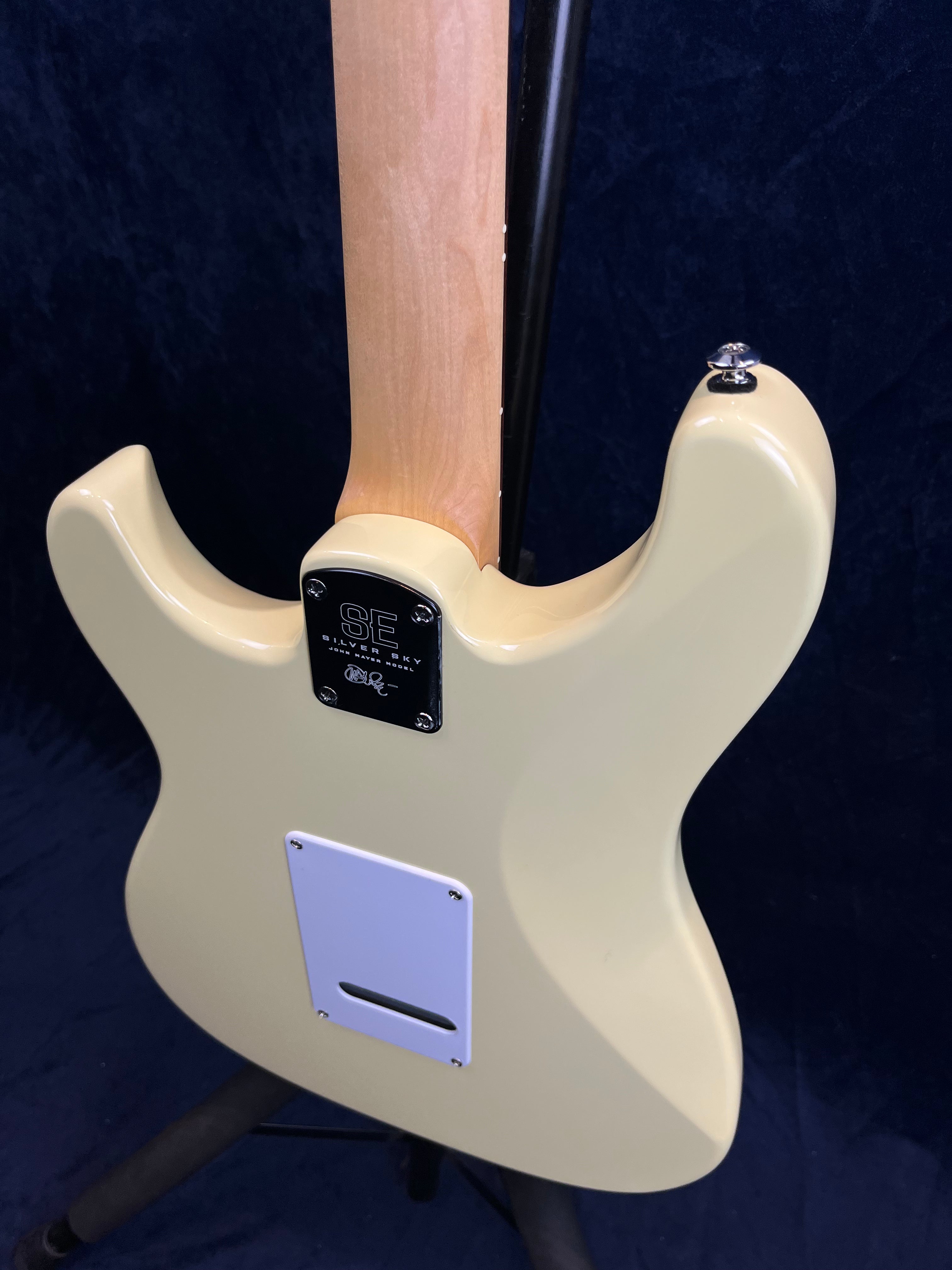 PRS SE John Mayer Silver Sky Rosewood Fretboard in Moon White Ex Demo