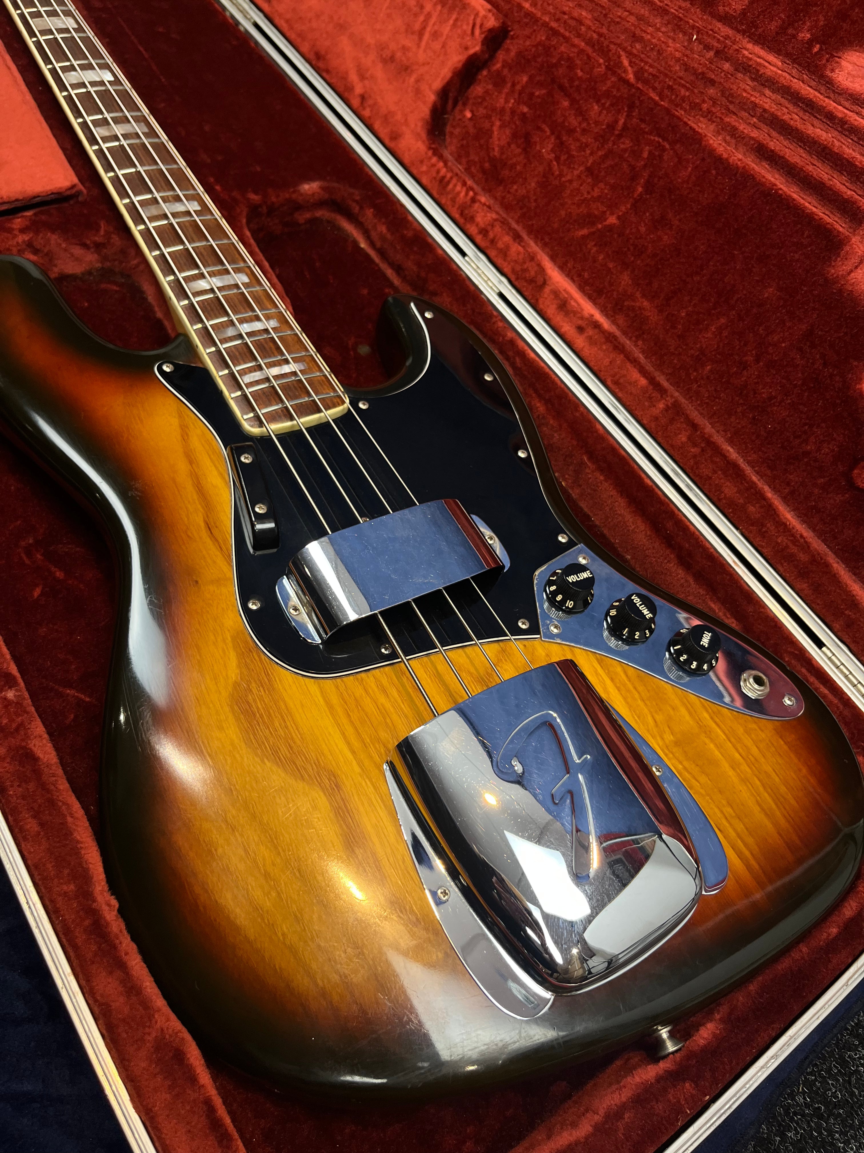 Fender USA Jazz Bass 1978 Sunburst